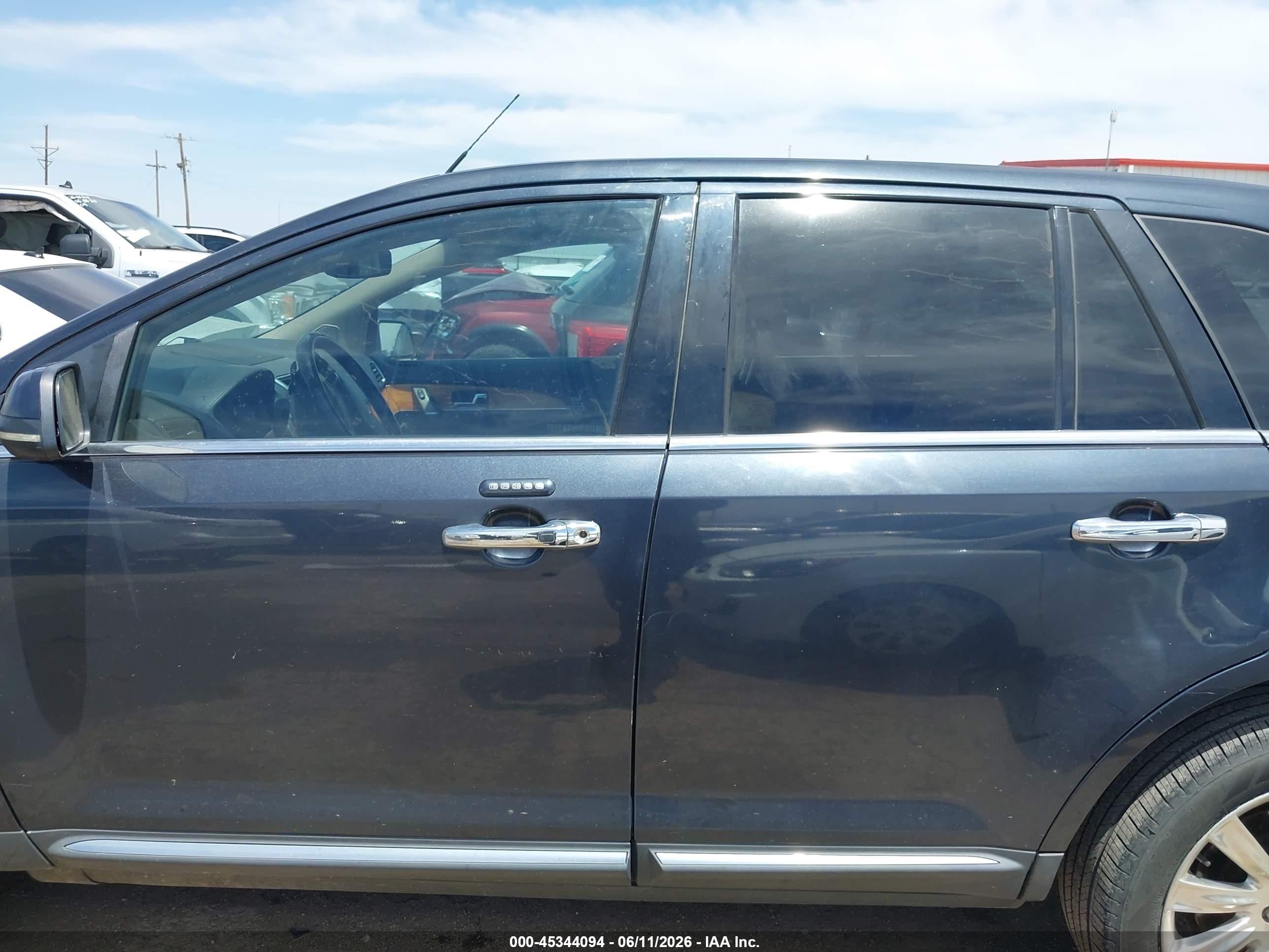 2013 Lincoln Mkx   Gray vin: 2LMDJ6JK9DBL13117