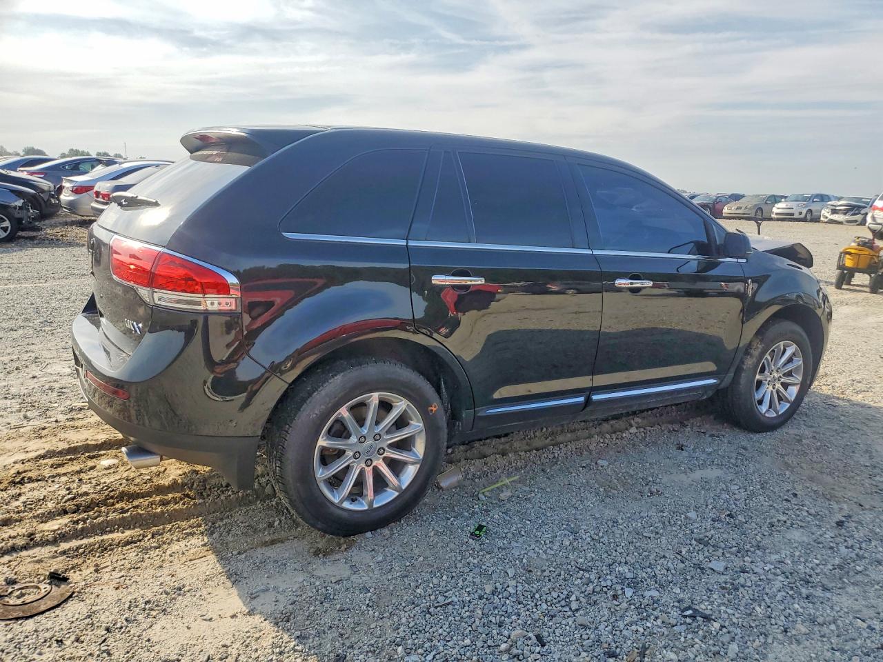 2013 Lincoln Mkx Black vin: 2LMDJ6JK9DBL14395