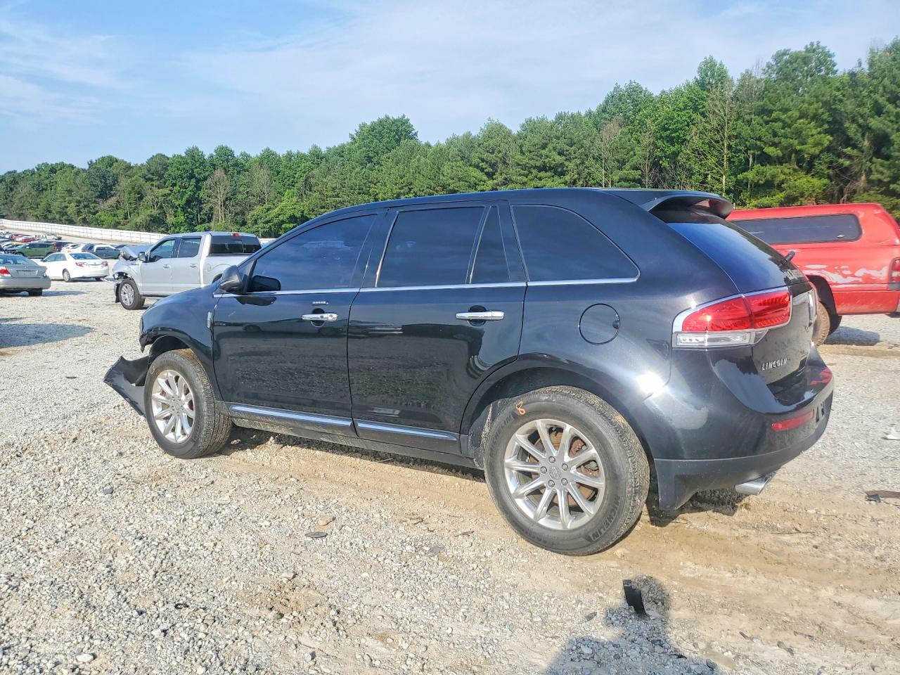 2013 Lincoln Mkx Black vin: 2LMDJ6JK9DBL14395