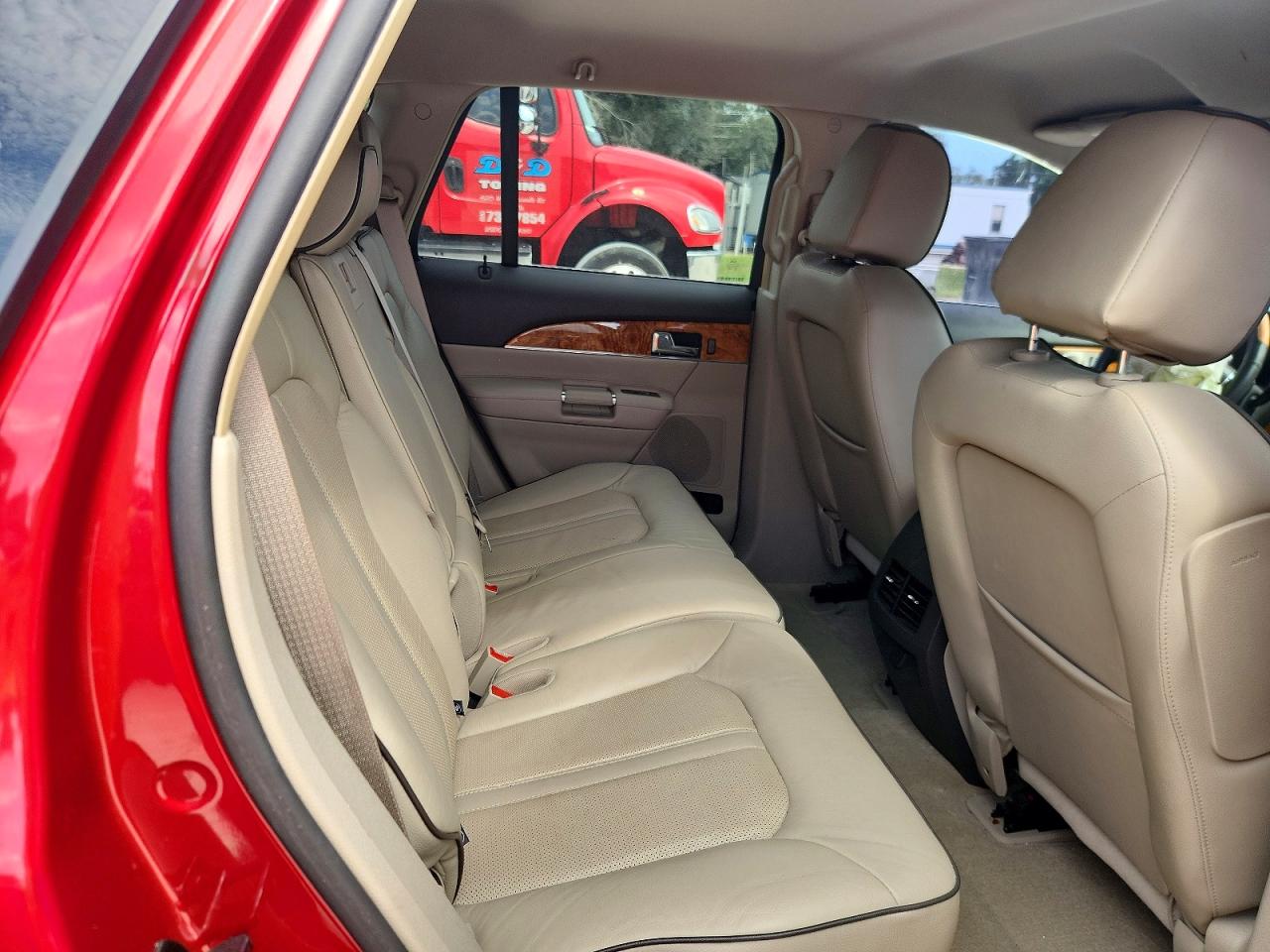2013 Lincoln Mkx Red vin: 2LMDJ6JK9DBL32069