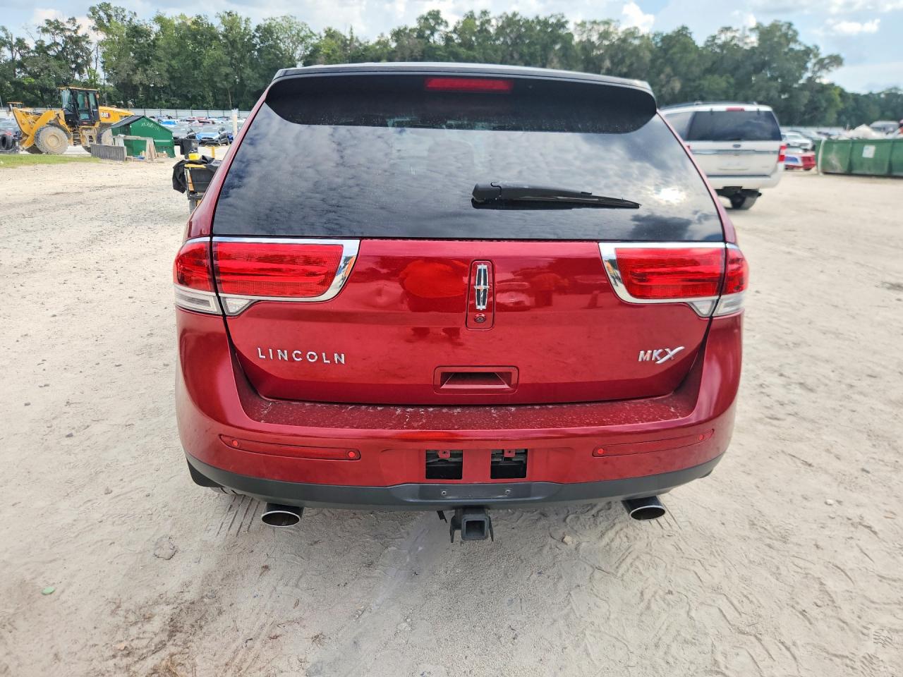 2013 Lincoln Mkx Red vin: 2LMDJ6JK9DBL32069