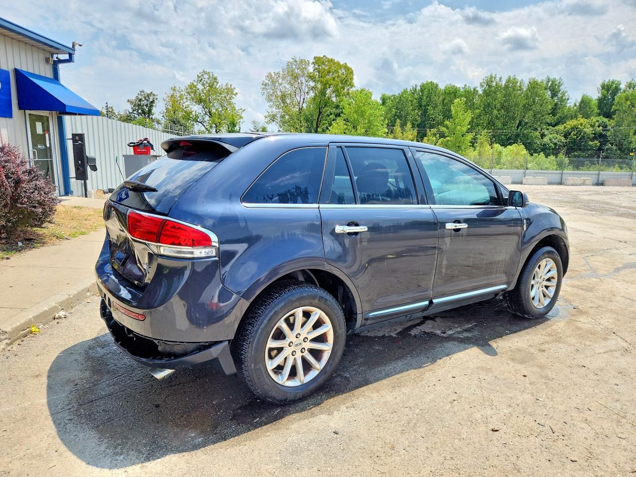 2013 Lincoln Mkx Blue vin: 2LMDJ6JK9DBL40740