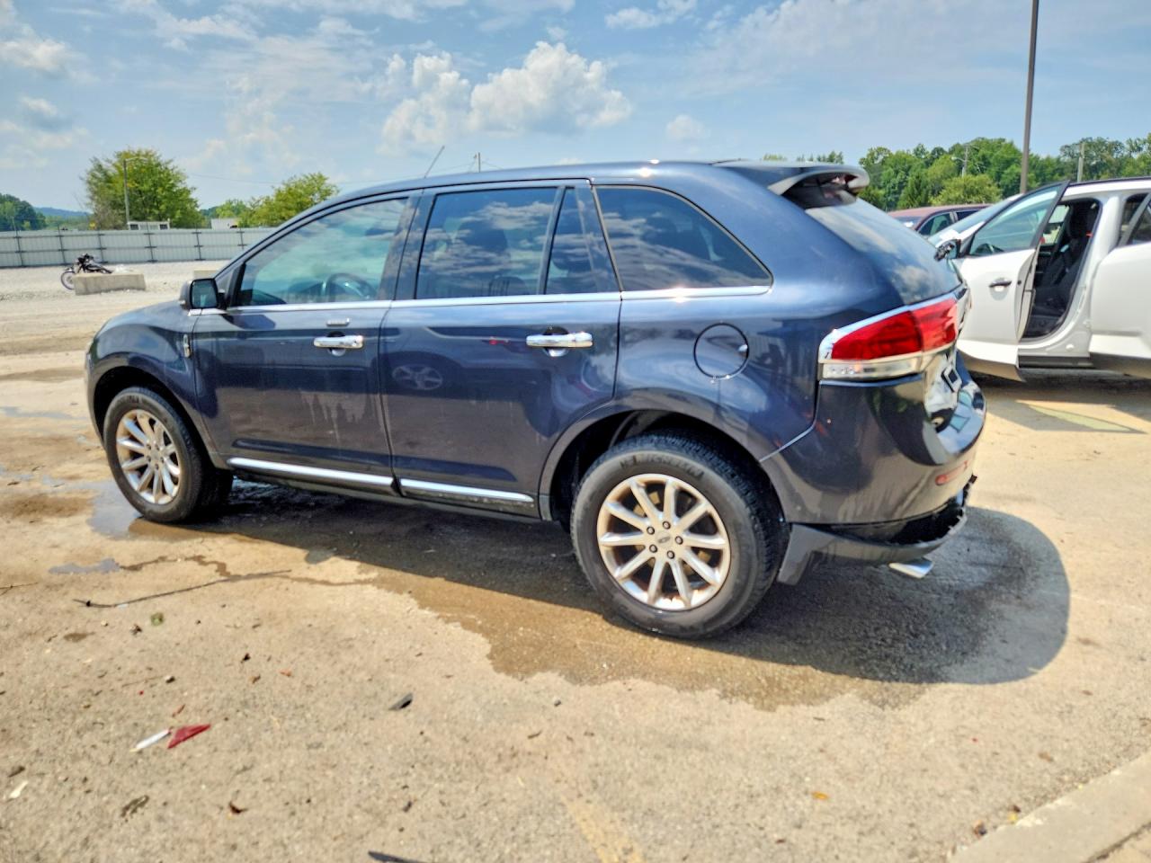 2013 Lincoln Mkx Blue vin: 2LMDJ6JK9DBL40740