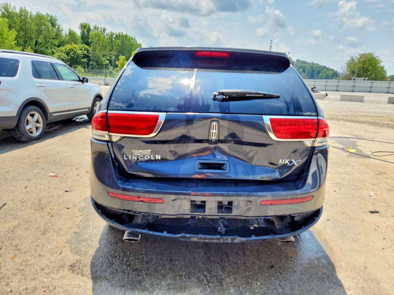 2013 Lincoln Mkx Blue vin: 2LMDJ6JK9DBL40740