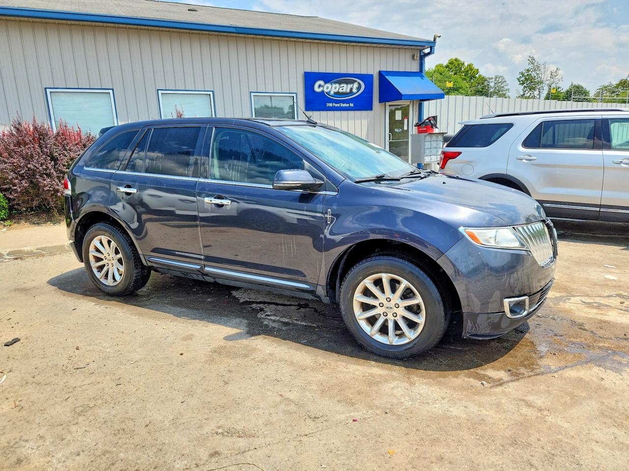 2013 Lincoln Mkx Blue vin: 2LMDJ6JK9DBL40740