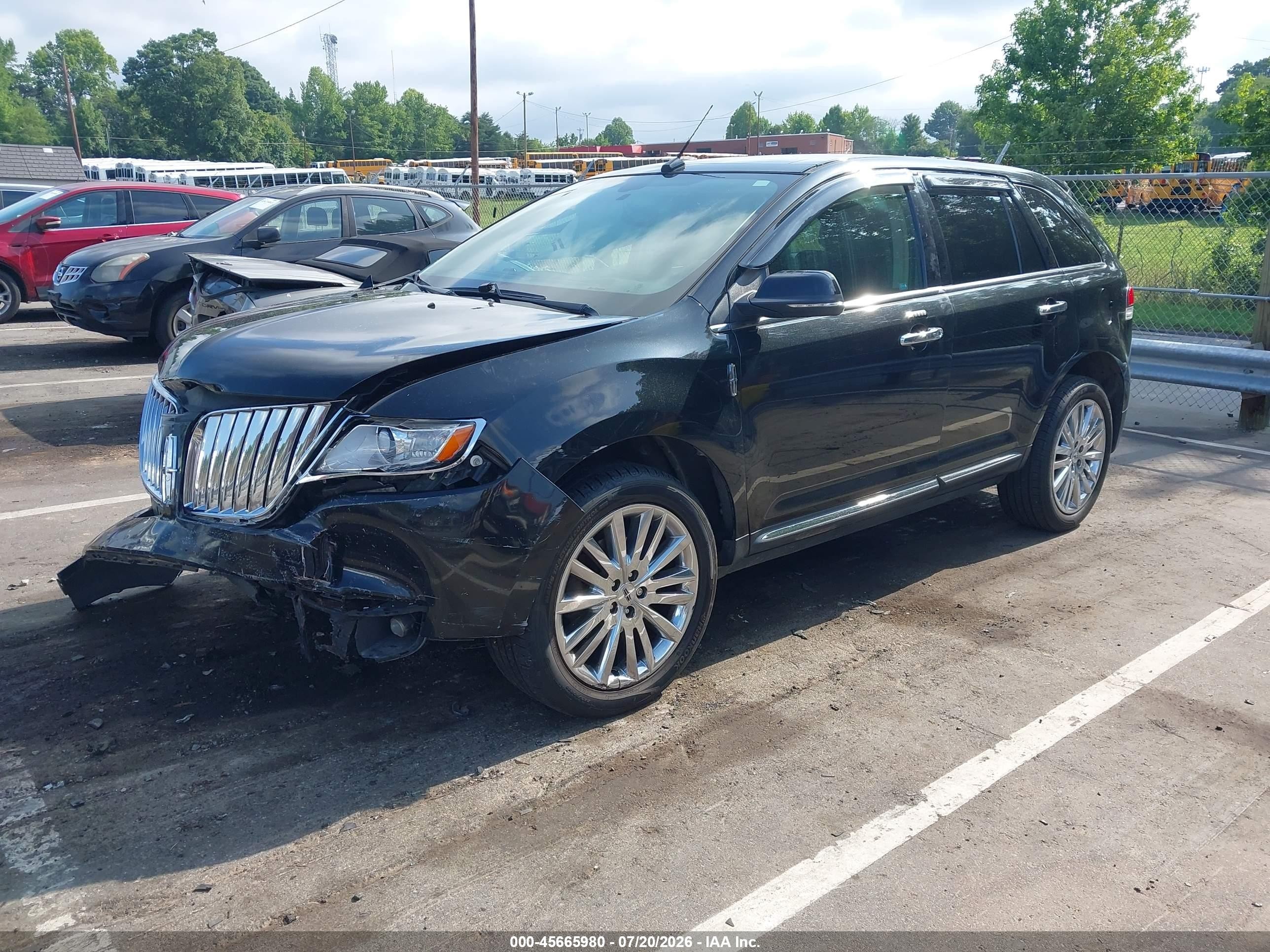 2014 Lincoln Mkx   Black vin: 2LMDJ6JK9EBL13474