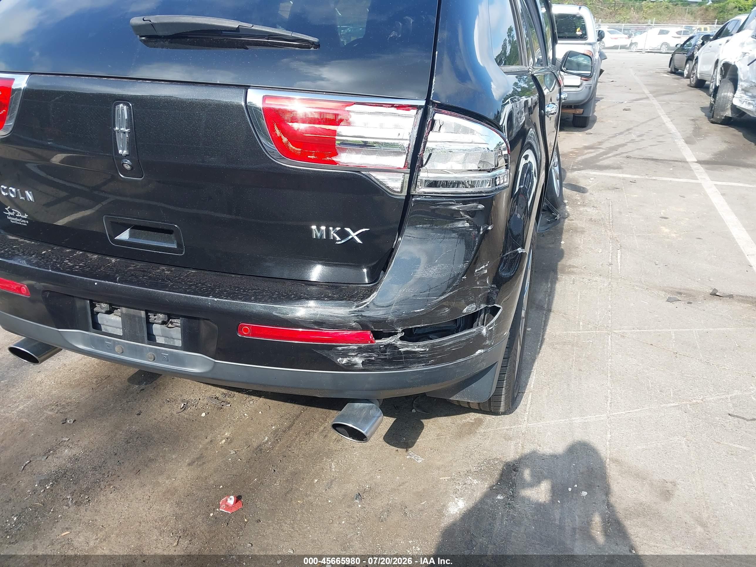 2014 Lincoln Mkx   Black vin: 2LMDJ6JK9EBL13474