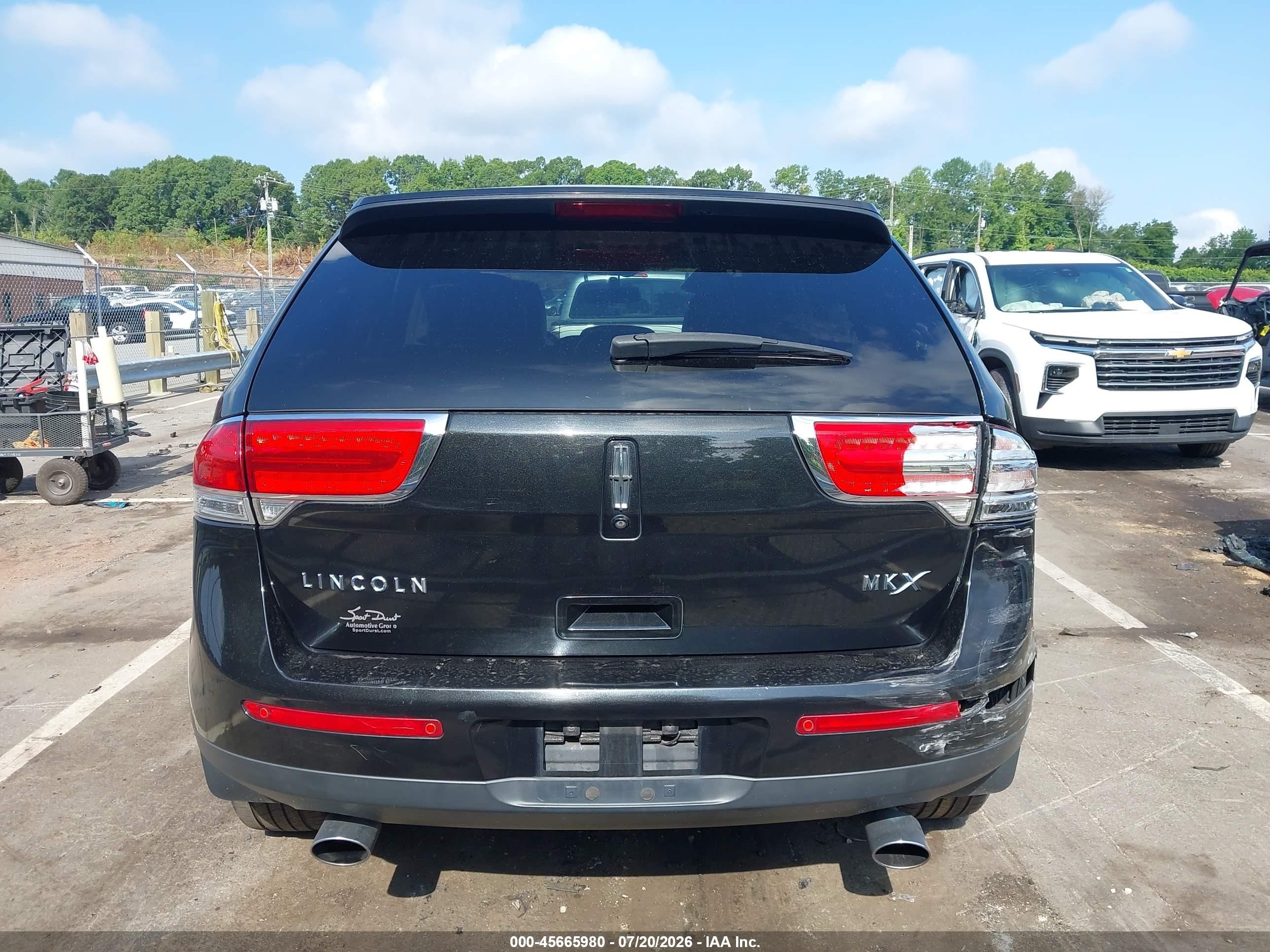 2014 Lincoln Mkx   Black vin: 2LMDJ6JK9EBL13474
