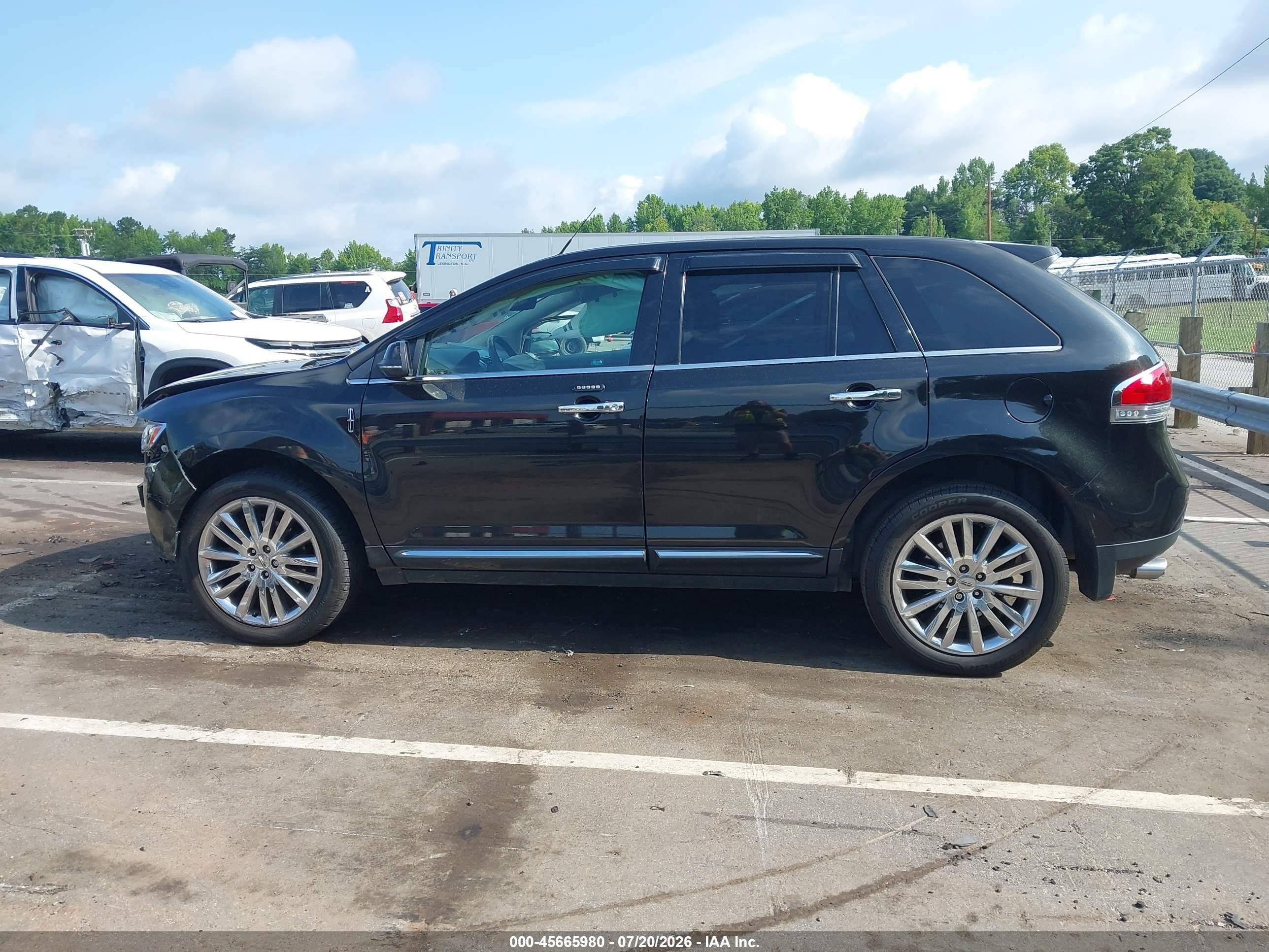 2014 Lincoln Mkx   Black vin: 2LMDJ6JK9EBL13474