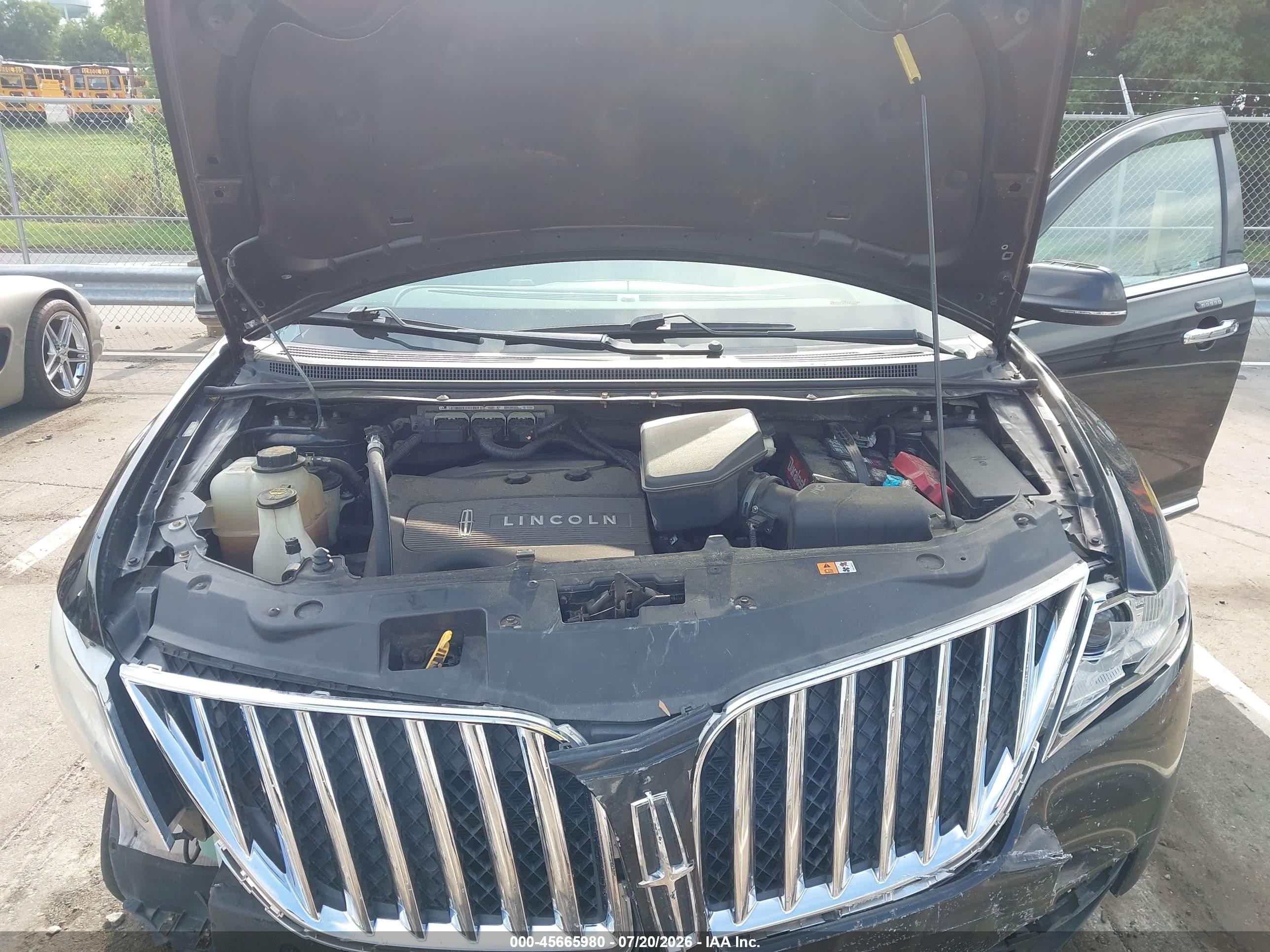 2014 Lincoln Mkx   Black vin: 2LMDJ6JK9EBL13474