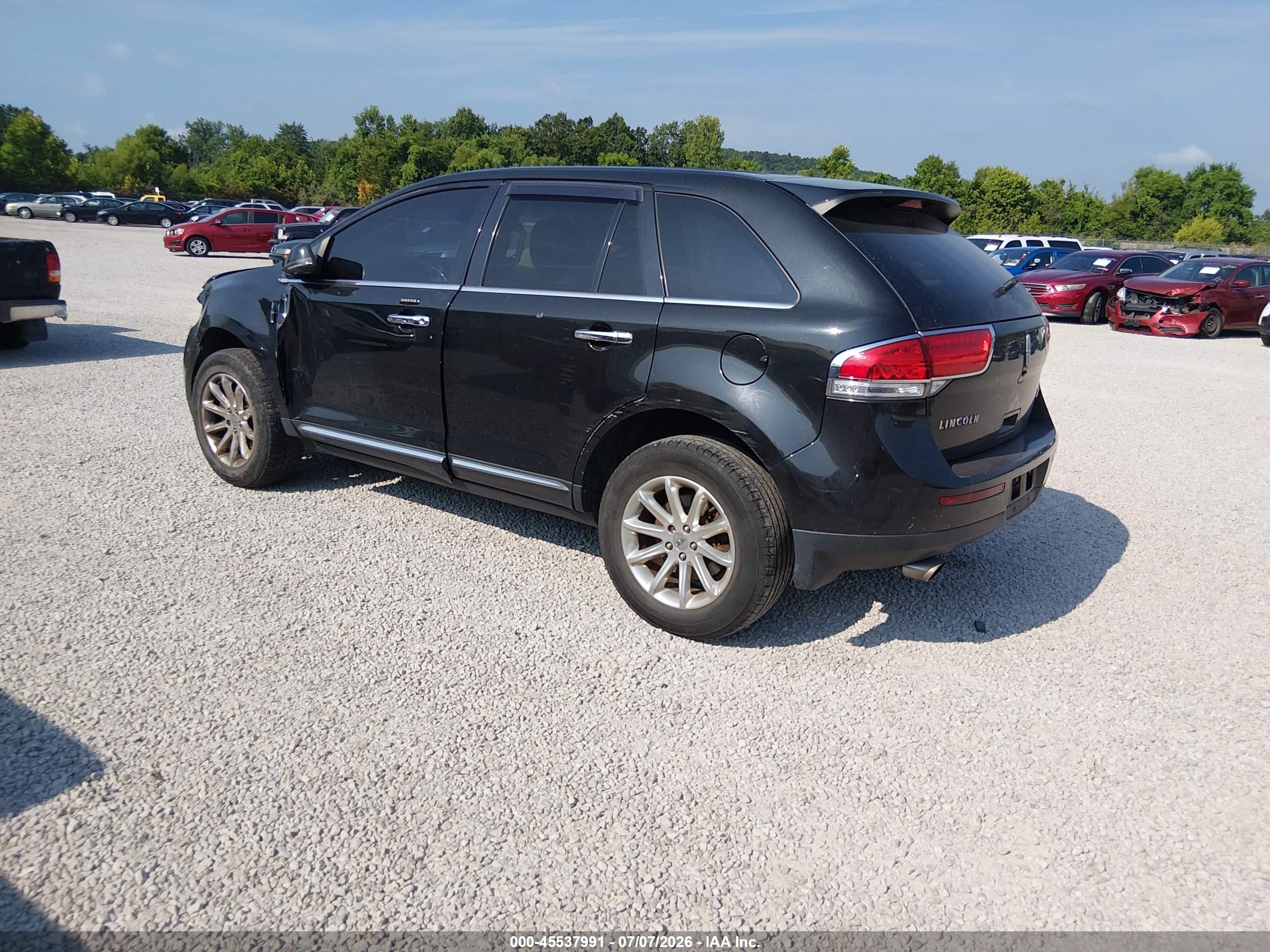 2014 Lincoln Mkx   Black vin: 2LMDJ6JK9EBL14219
