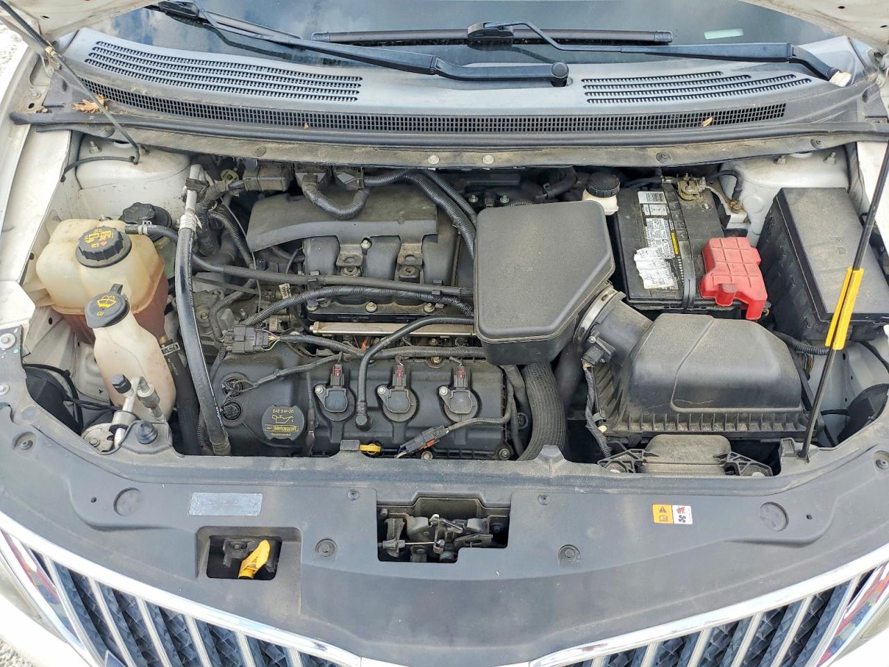 2012 Lincoln Mkx White vin: 2LMDJ6JKXCBL04280