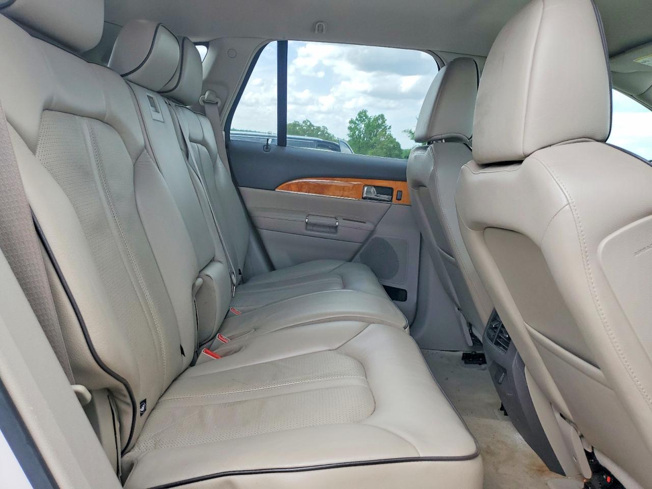 2012 Lincoln Mkx White vin: 2LMDJ6JKXCBL04280