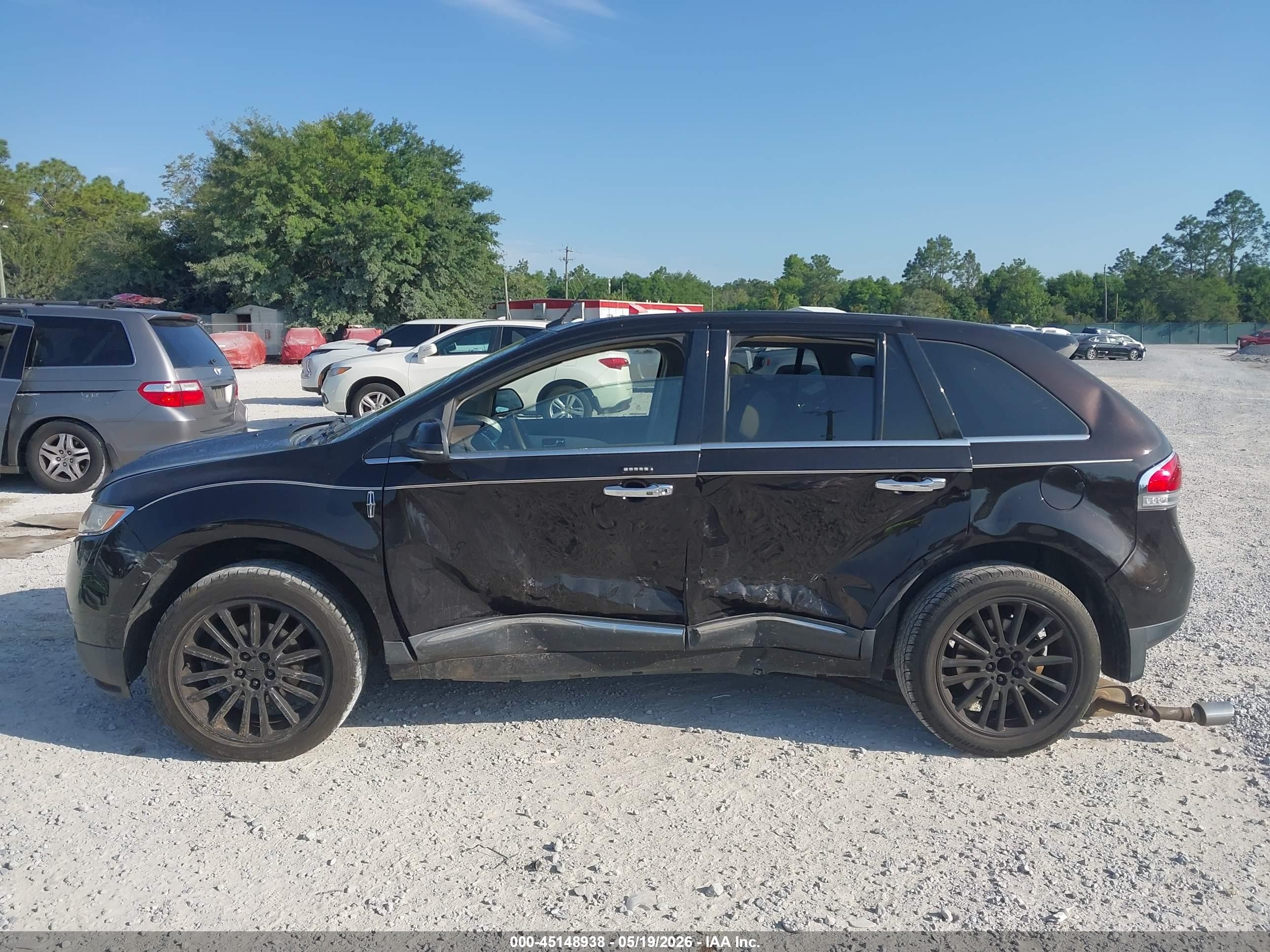 2013 Lincoln Mkx   Black vin: 2LMDJ6JKXDBL08637