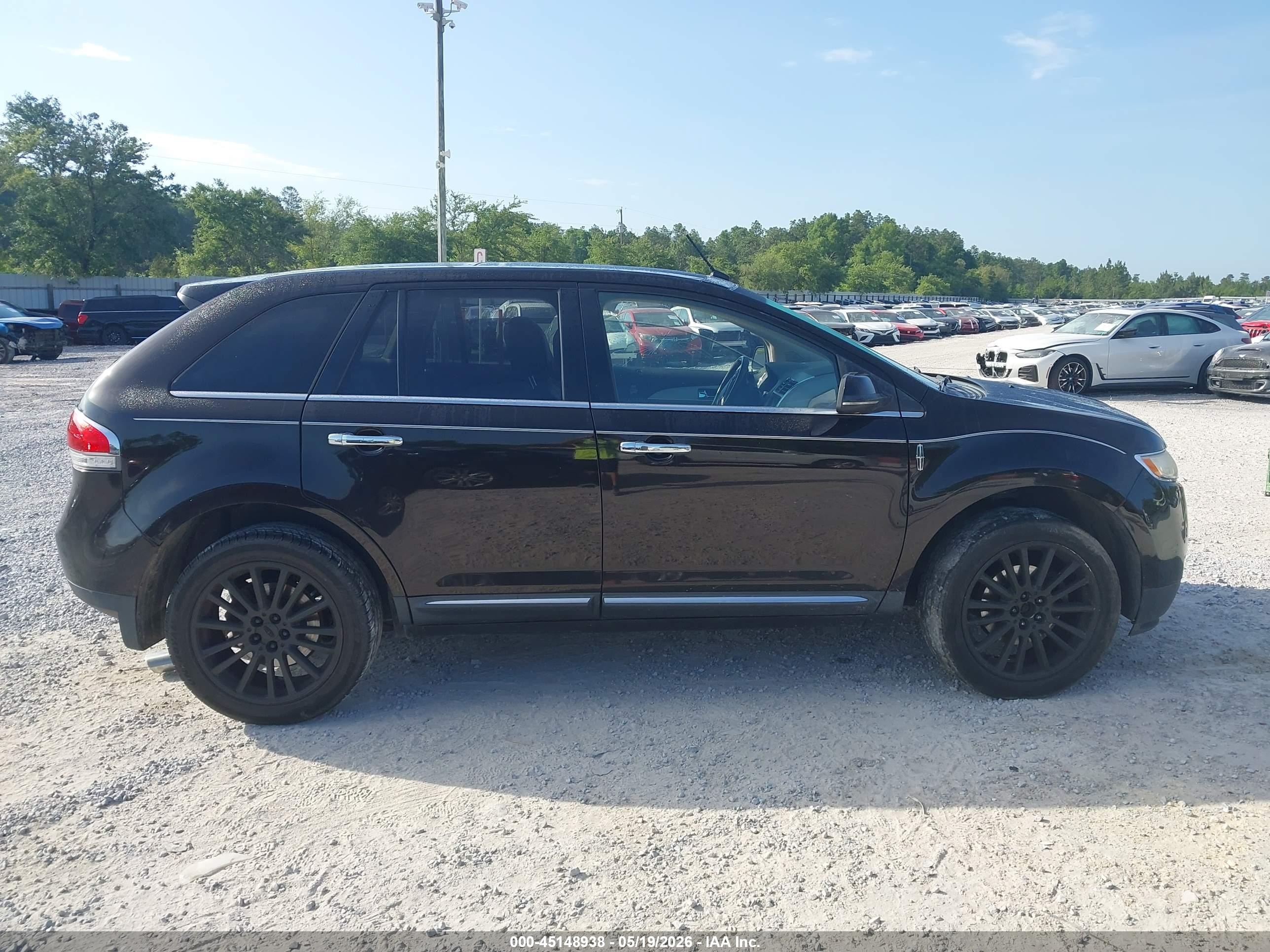 2013 Lincoln Mkx   Black vin: 2LMDJ6JKXDBL08637