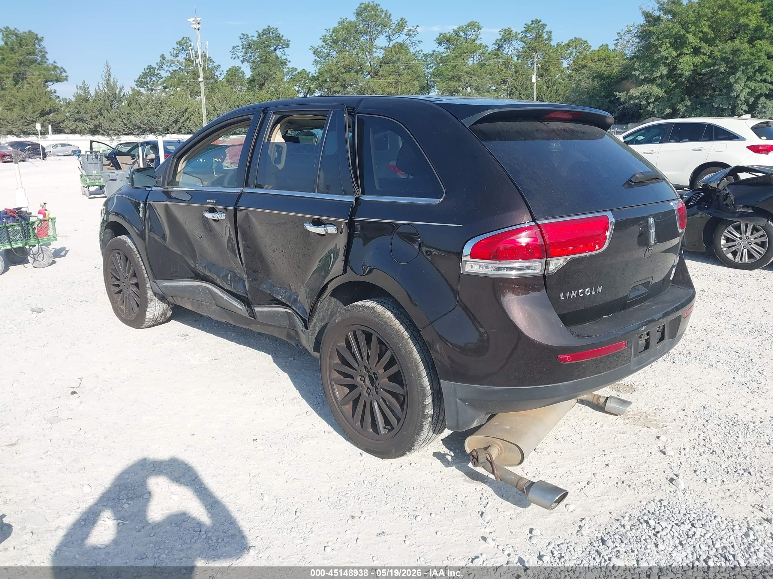 2013 Lincoln Mkx   Black vin: 2LMDJ6JKXDBL08637