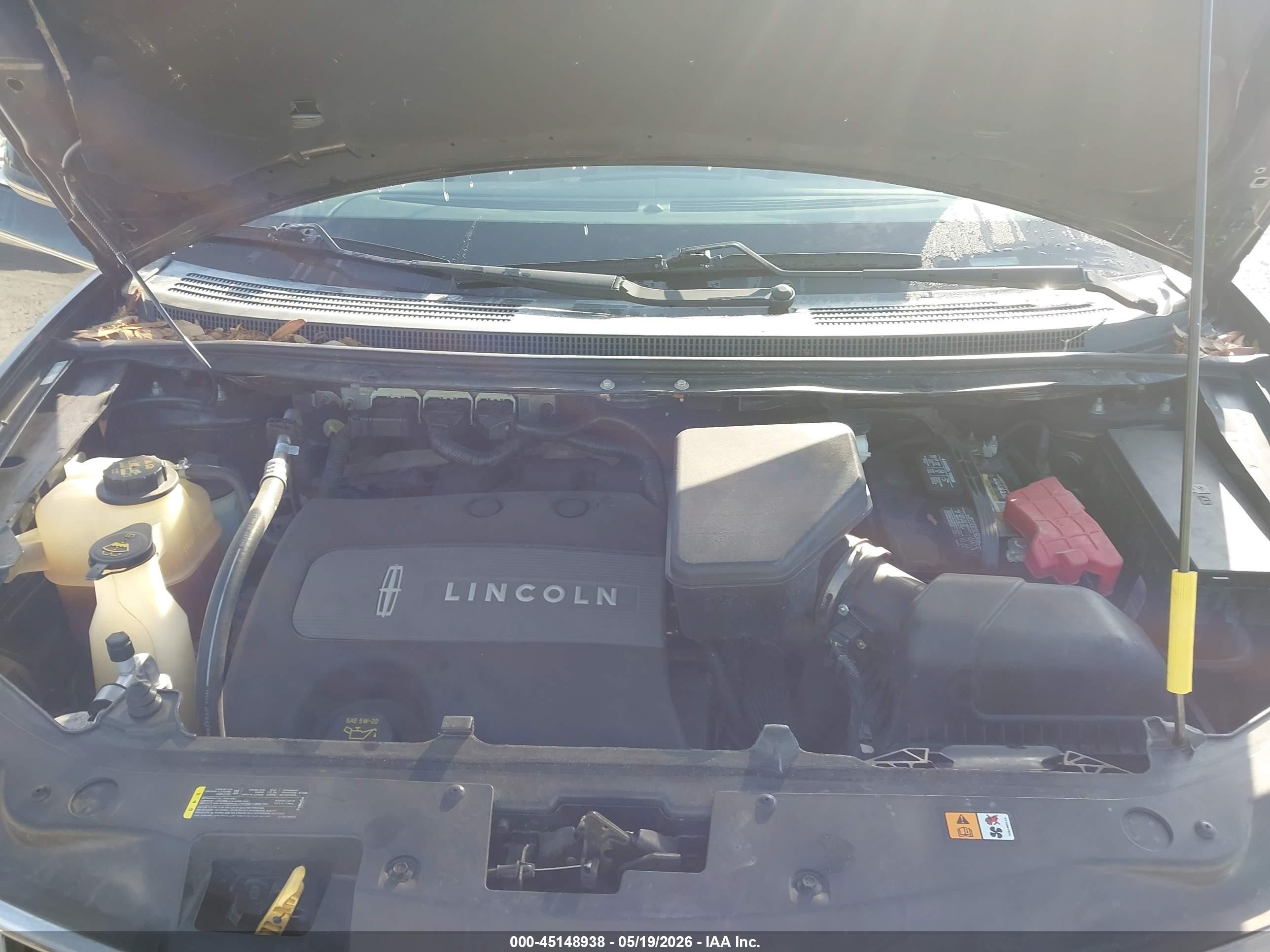 2013 Lincoln Mkx   Black vin: 2LMDJ6JKXDBL08637
