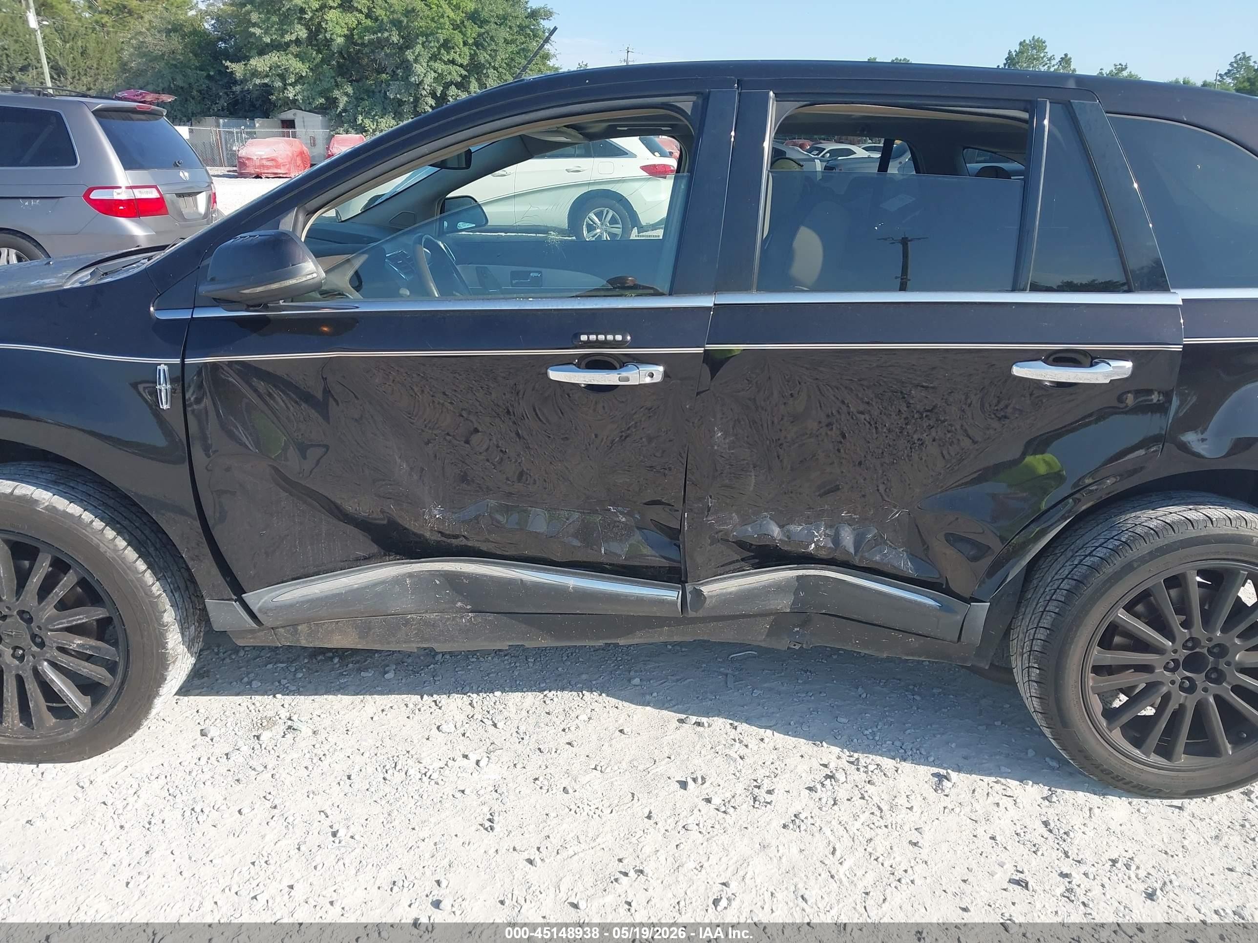 2013 Lincoln Mkx   Black vin: 2LMDJ6JKXDBL08637