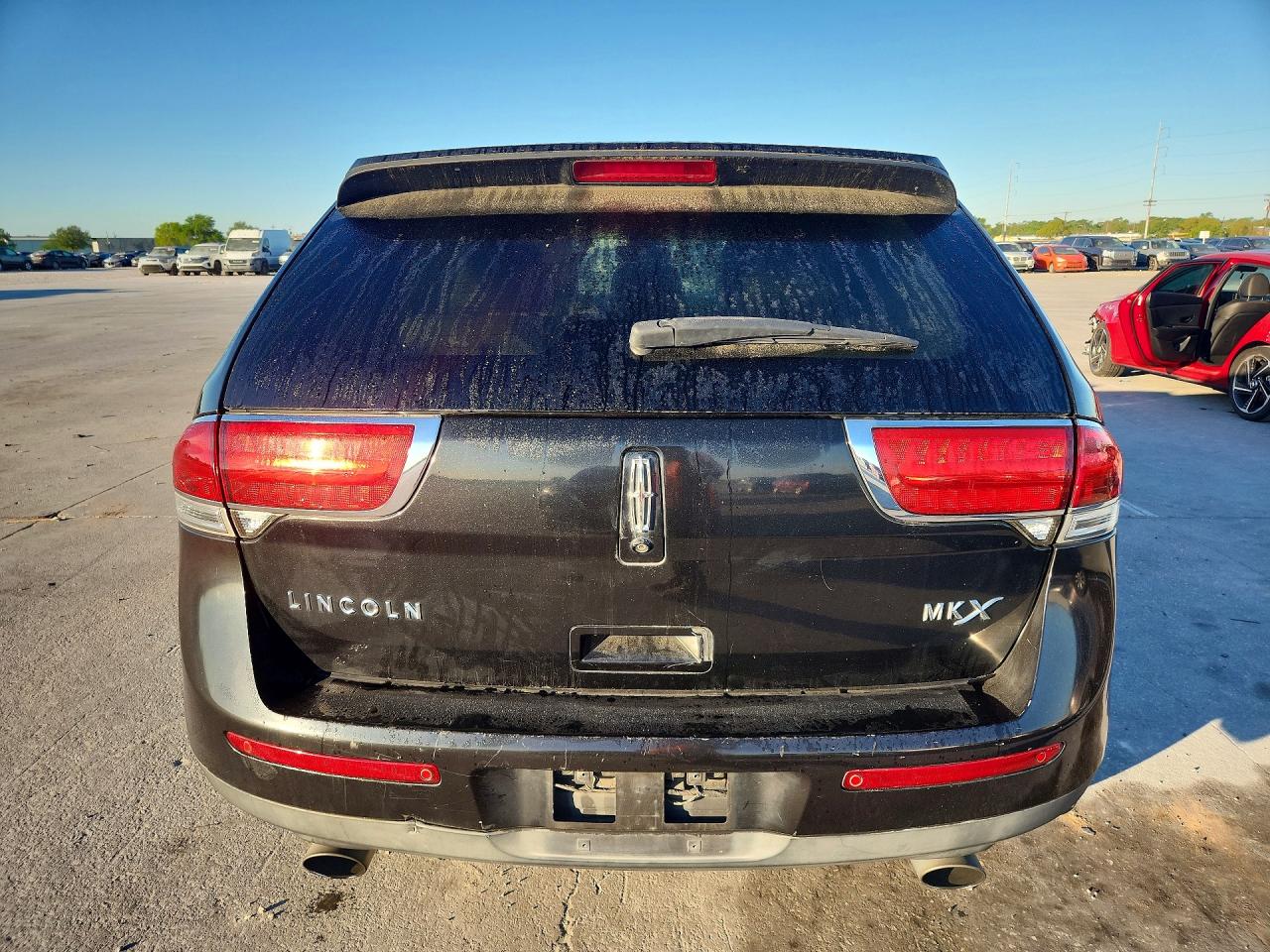 2013 Lincoln Mkx Black vin: 2LMDJ6JKXDBL25910