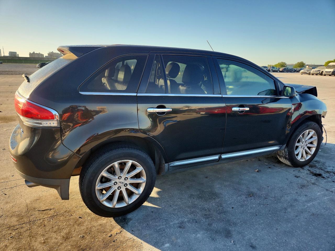2013 Lincoln Mkx Black vin: 2LMDJ6JKXDBL25910
