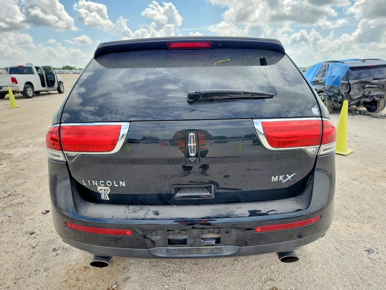 2013 Lincoln Mkx Black vin: 2LMDJ6JKXDBL38527