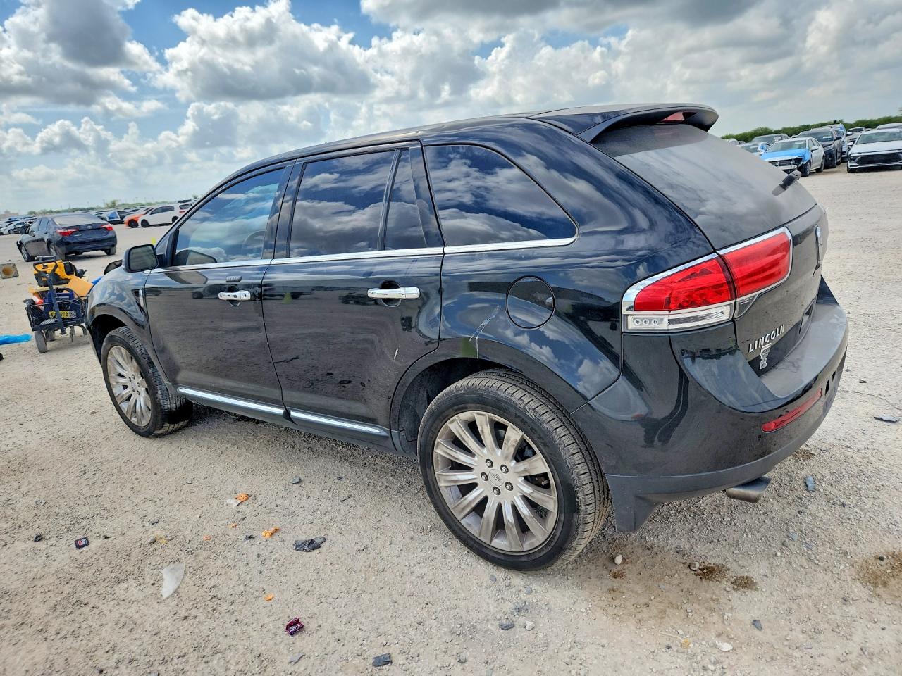 2013 Lincoln Mkx Black vin: 2LMDJ6JKXDBL38527