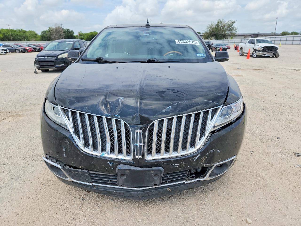 2013 Lincoln Mkx Black vin: 2LMDJ6JKXDBL38527