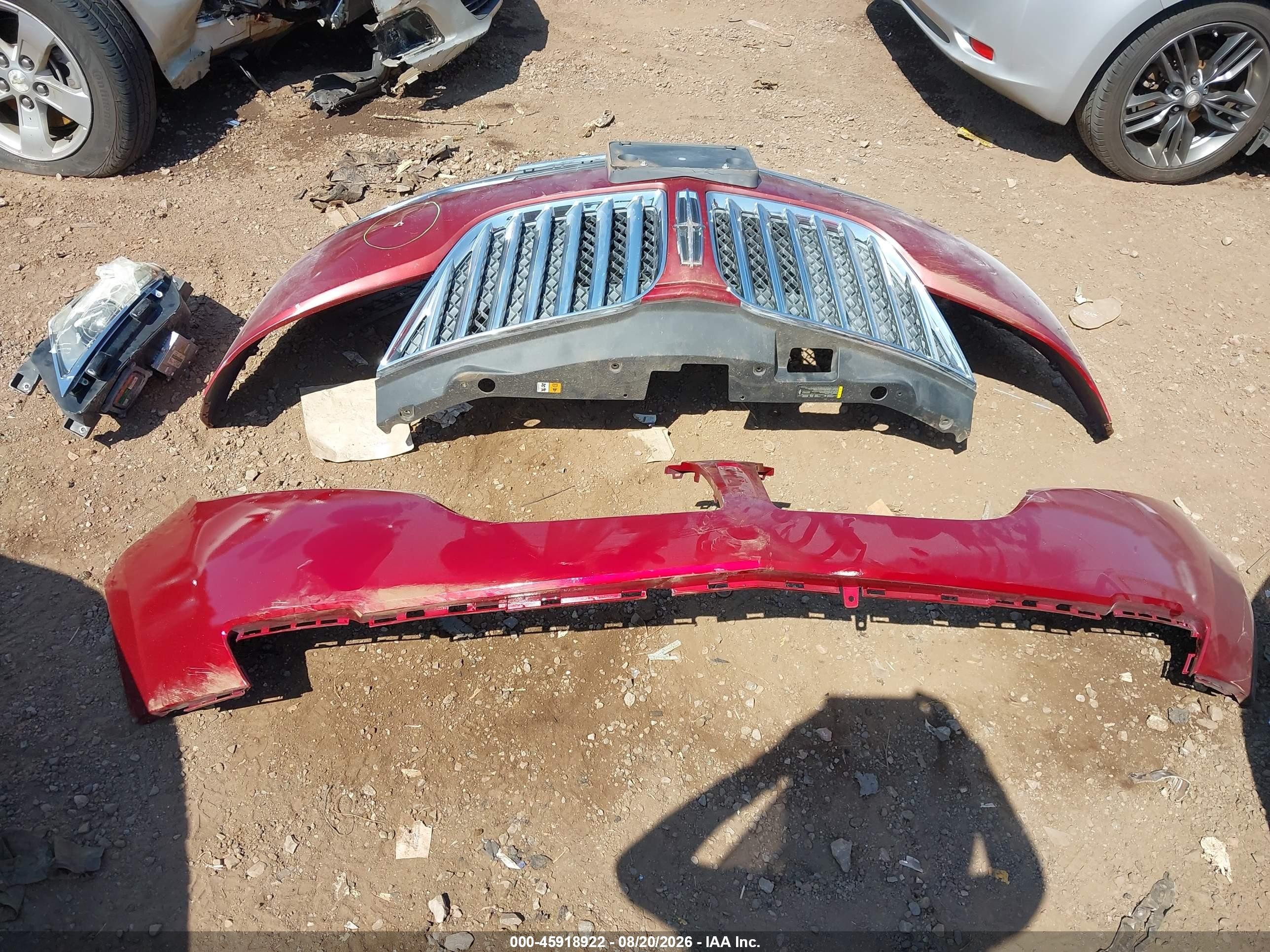2013 Lincoln Mkx Red vin: 2LMDJ6JKXDBL40388