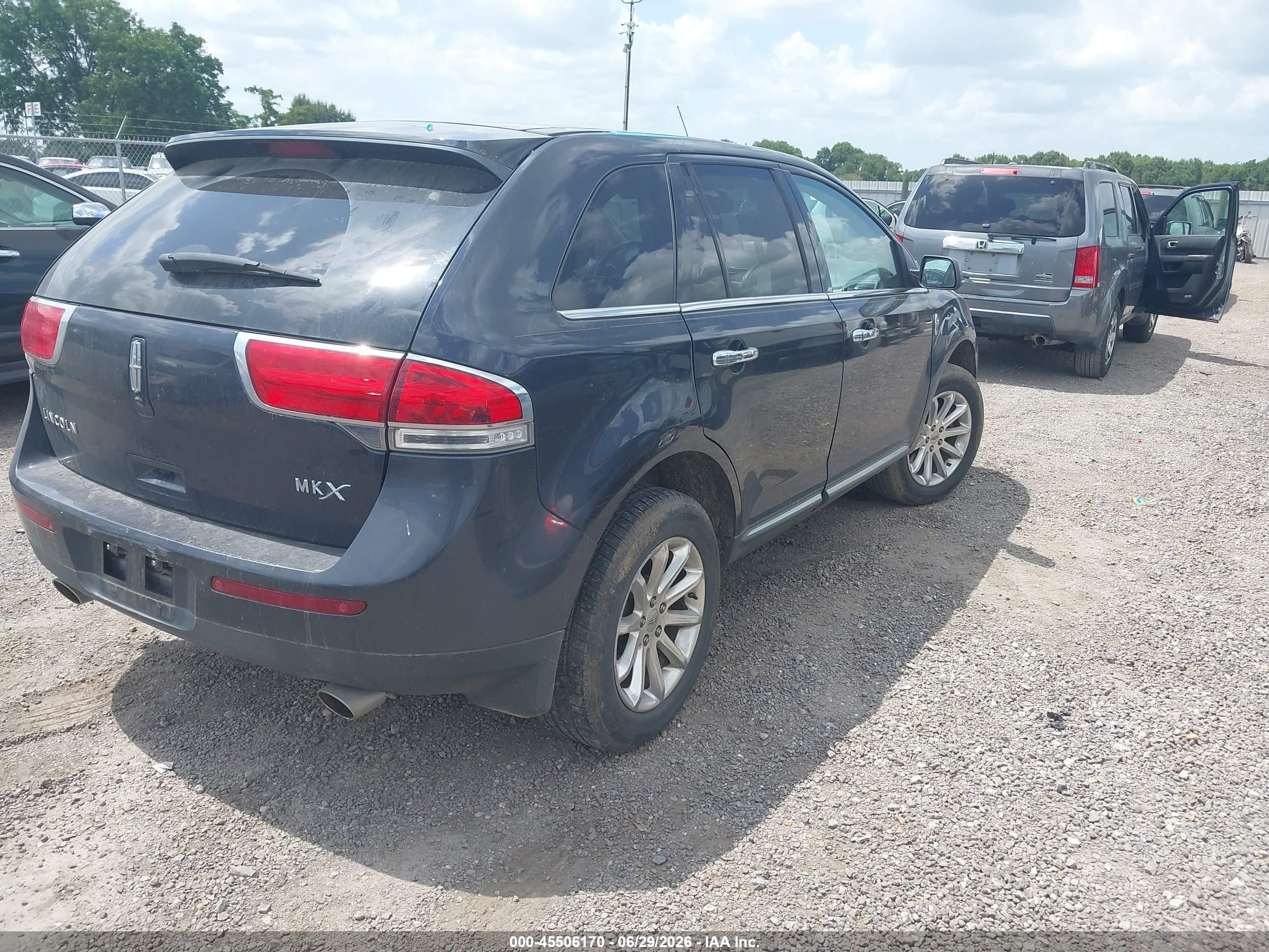 2013 Lincoln Mkx   Black vin: 2LMDJ6JKXDBL44408