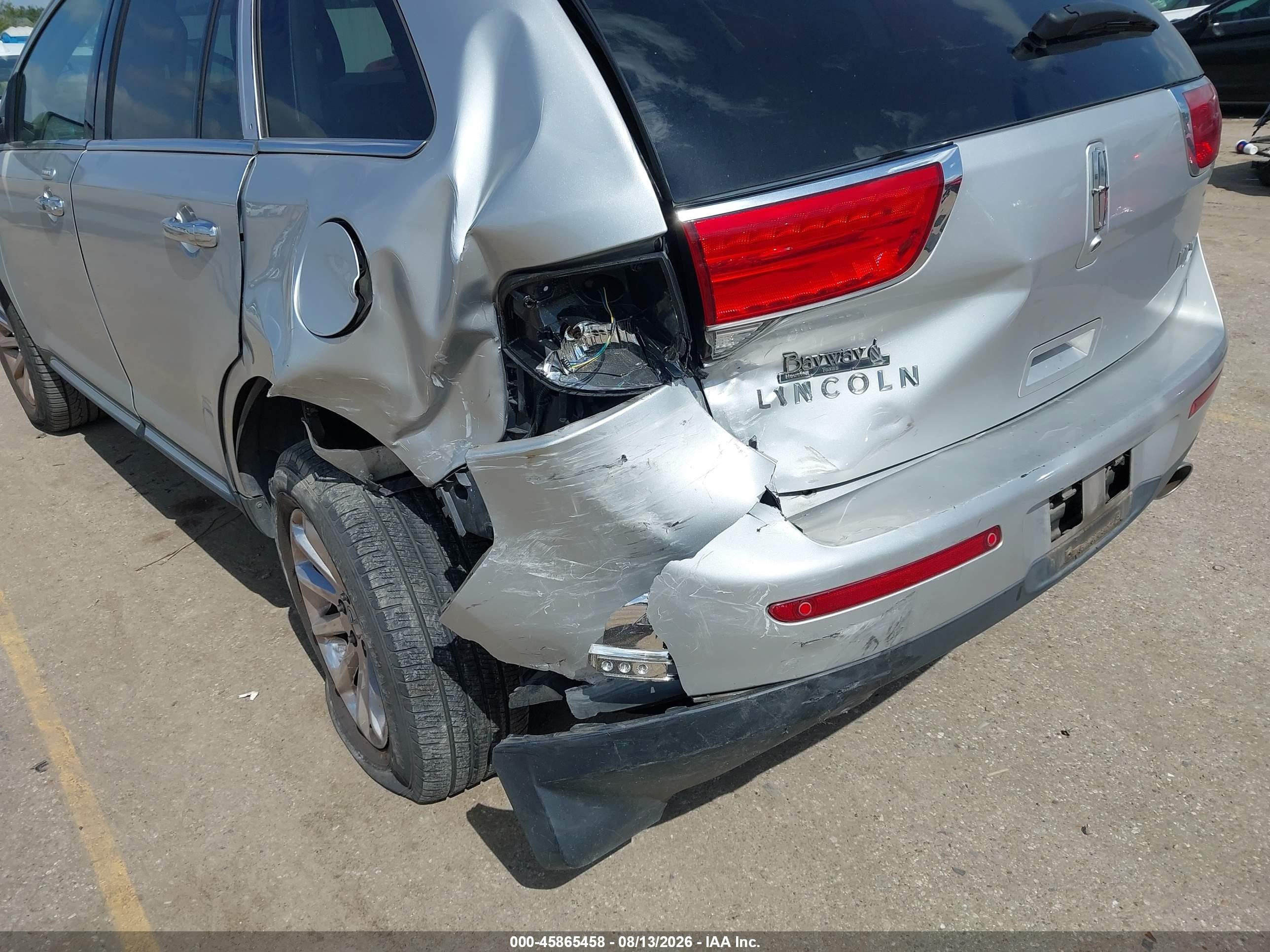 2013 Lincoln Mkx   Silver vin: 2LMDJ6JKXDBL44988