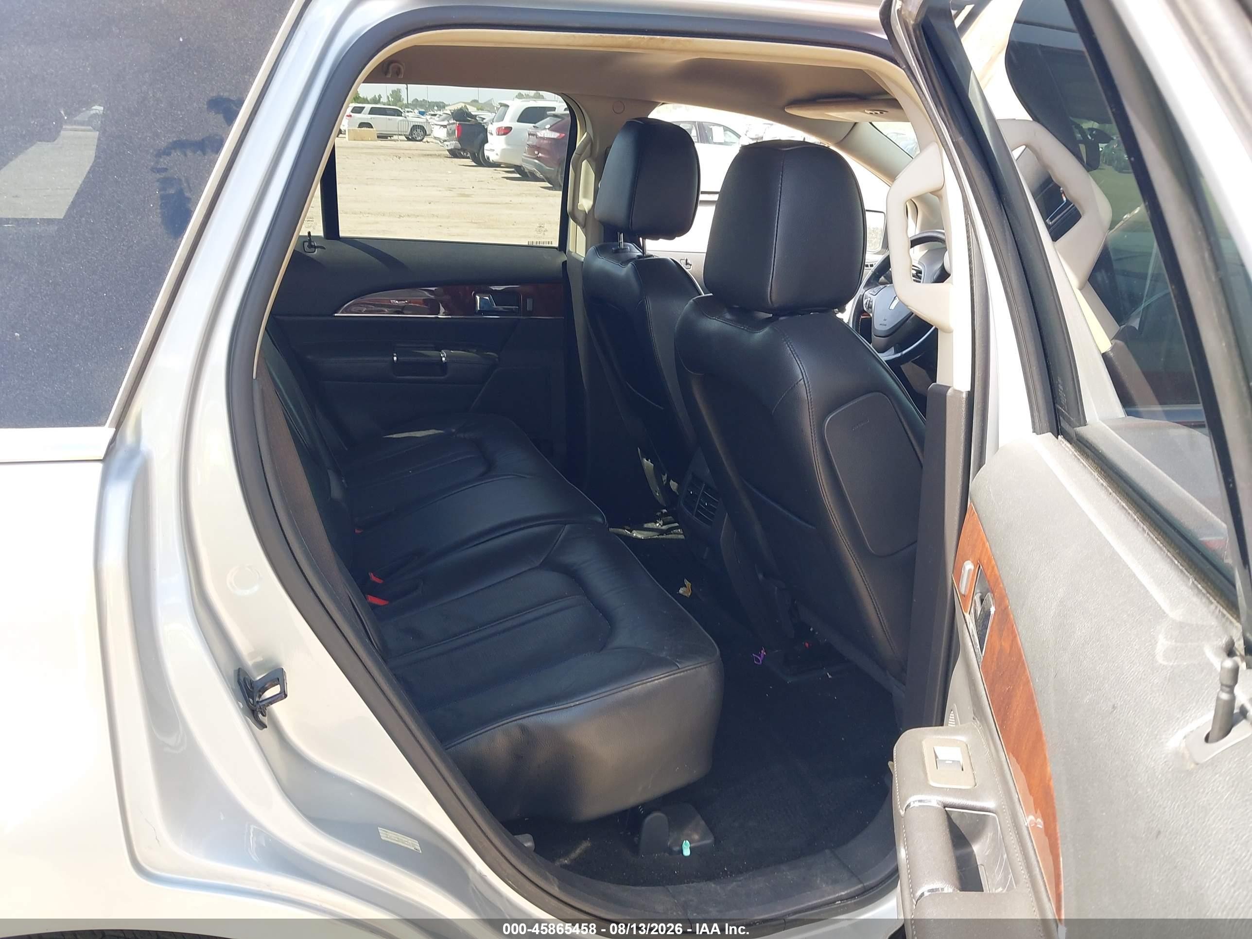2013 Lincoln Mkx   Silver vin: 2LMDJ6JKXDBL44988