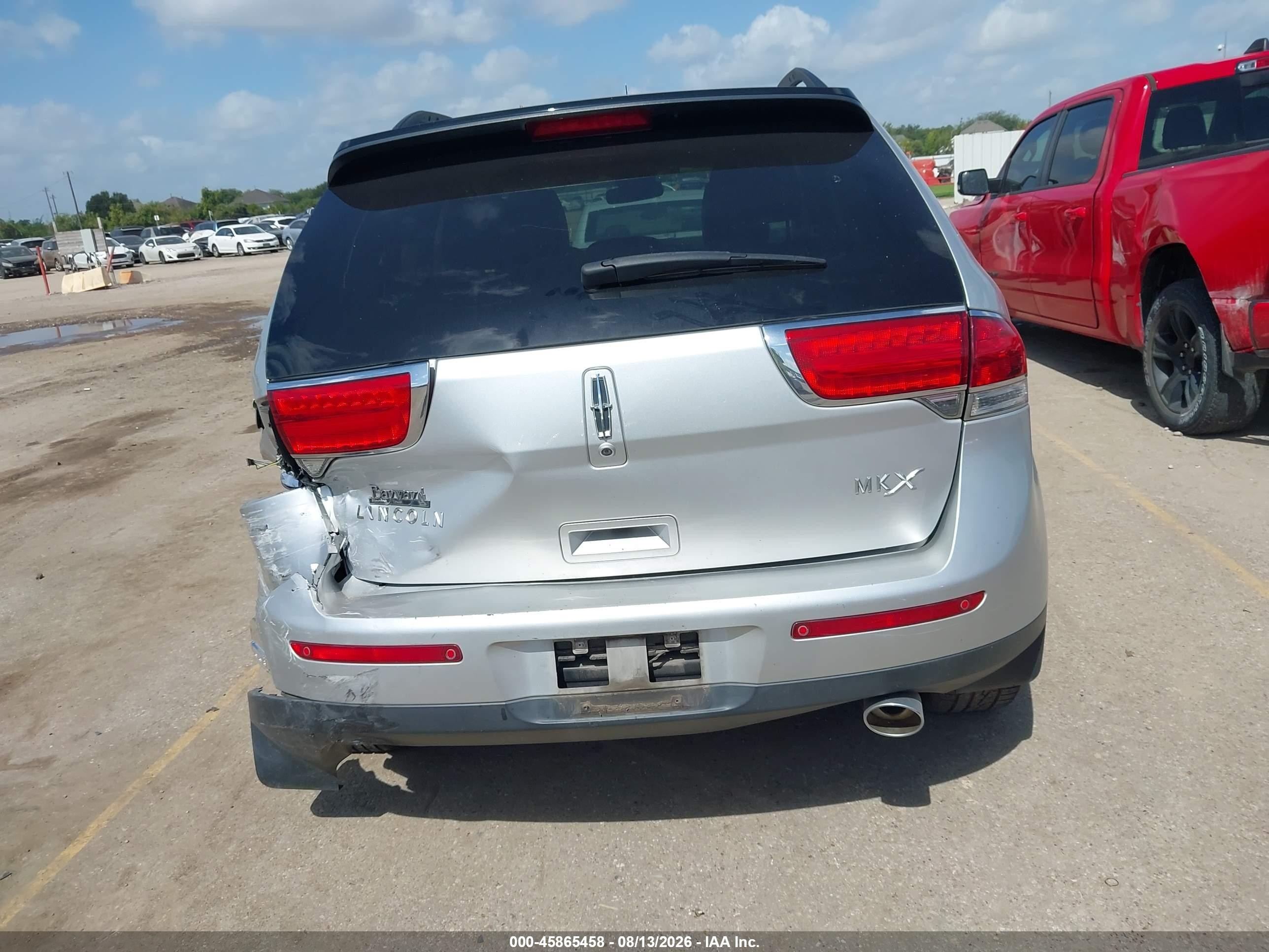 2013 Lincoln Mkx   Silver vin: 2LMDJ6JKXDBL44988