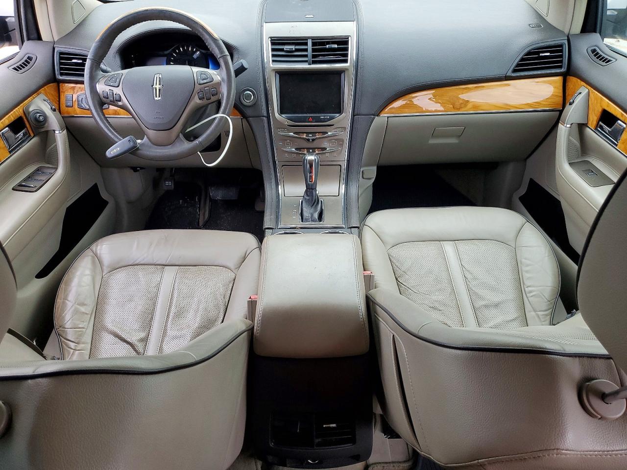 2015 Lincoln Mkx White vin: 2LMDJ6JKXFBL22783