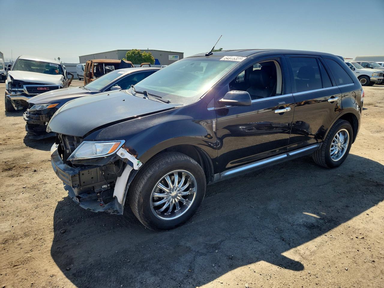 2015 Lincoln Mkx Black vin: 2LMDJ6JKXFBL27403