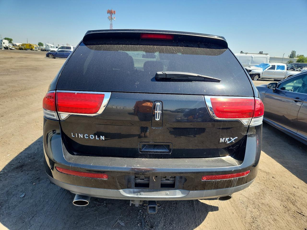2015 Lincoln Mkx Black vin: 2LMDJ6JKXFBL27403