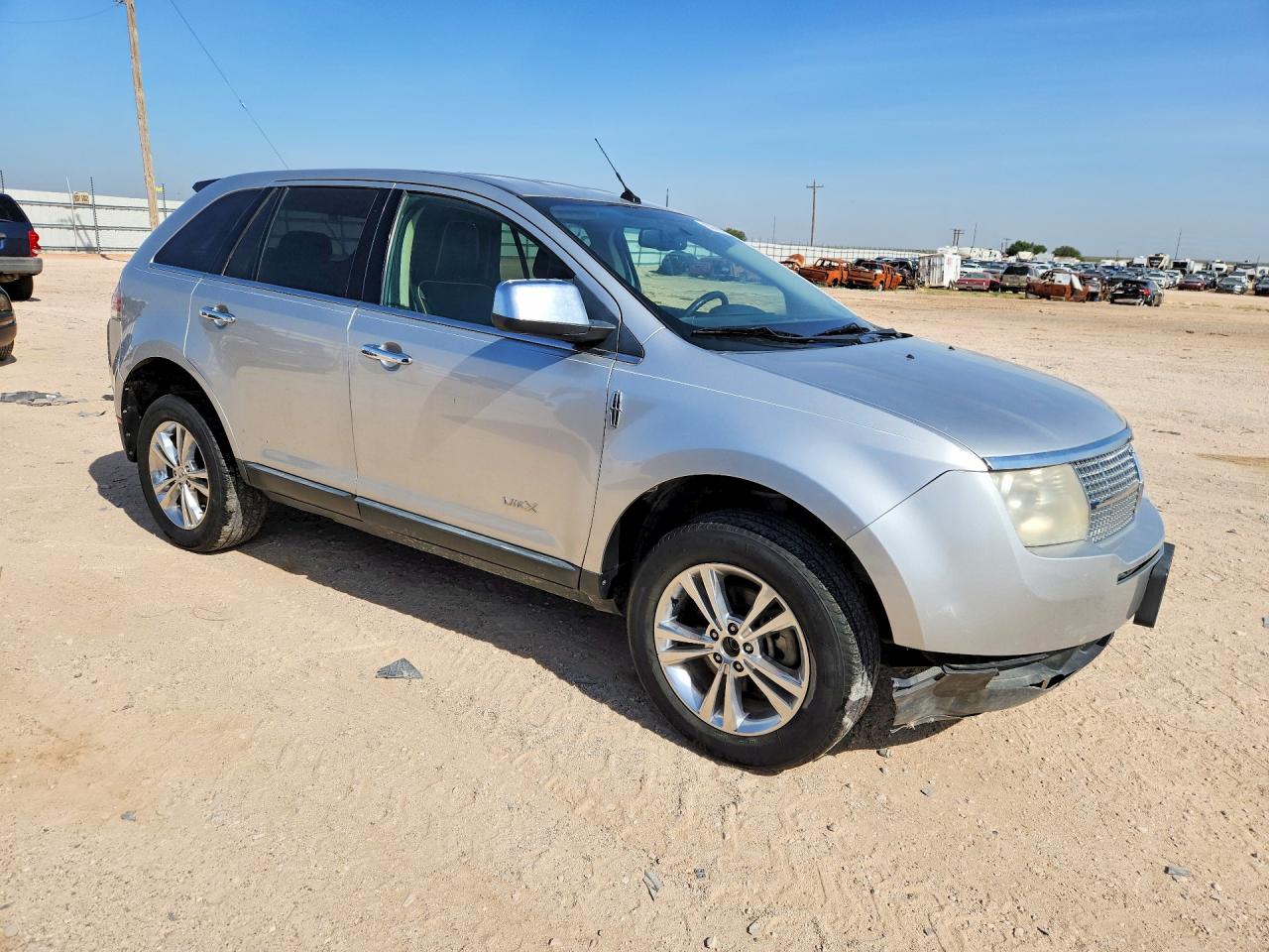 2010 Lincoln Mkx Silver vin: 2LMDJ8JC0ABJ27126