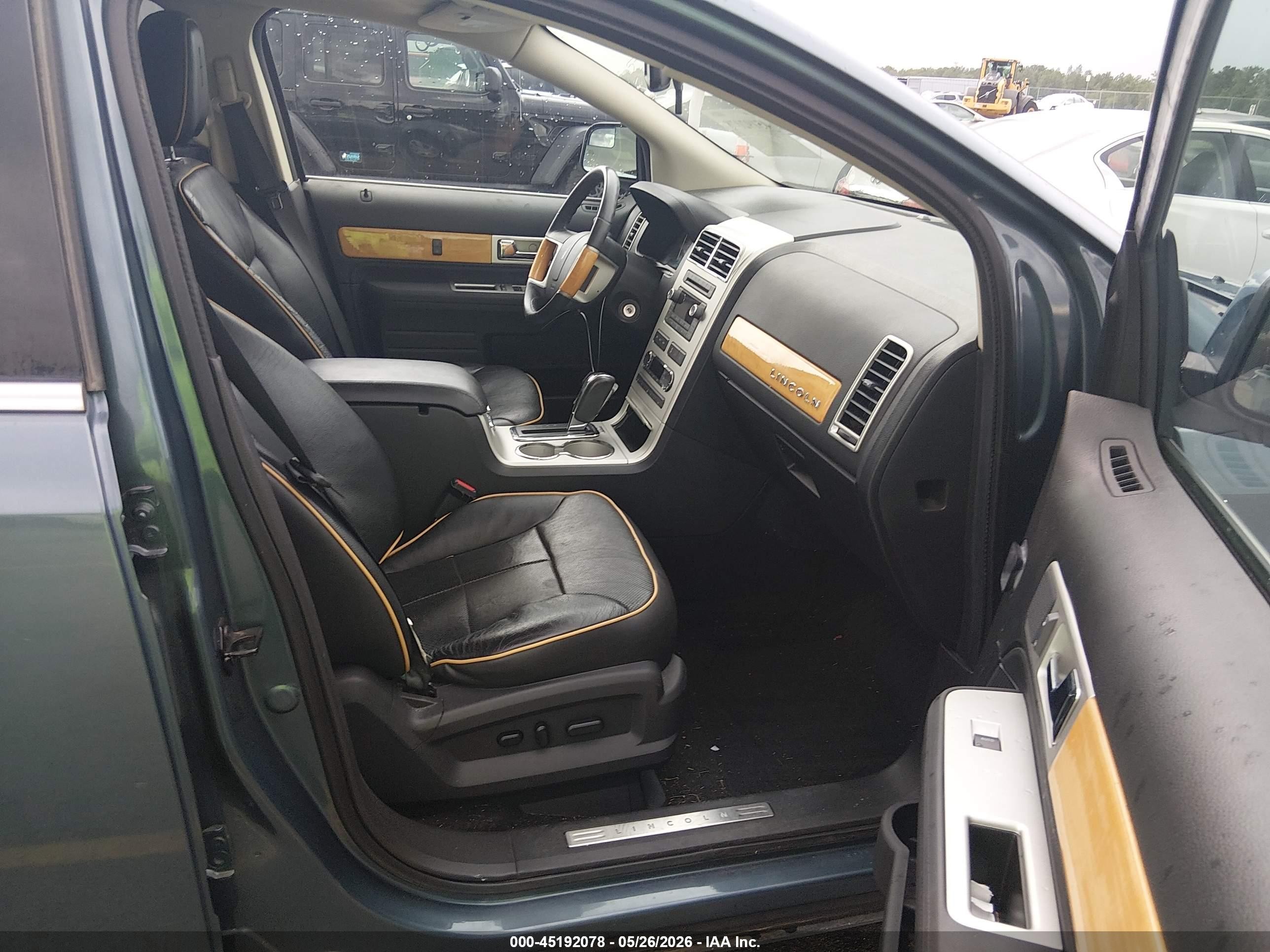 2010 Lincoln Mkx   Blue vin: 2LMDJ8JC1ABJ35056