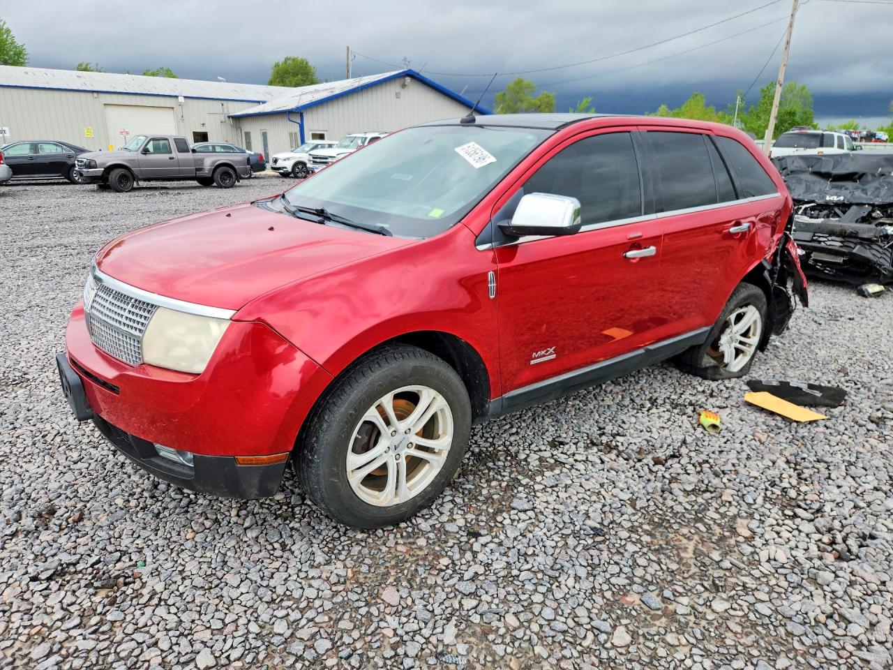 2010 Lincoln Mkx Red vin: 2LMDJ8JC2ABJ10439