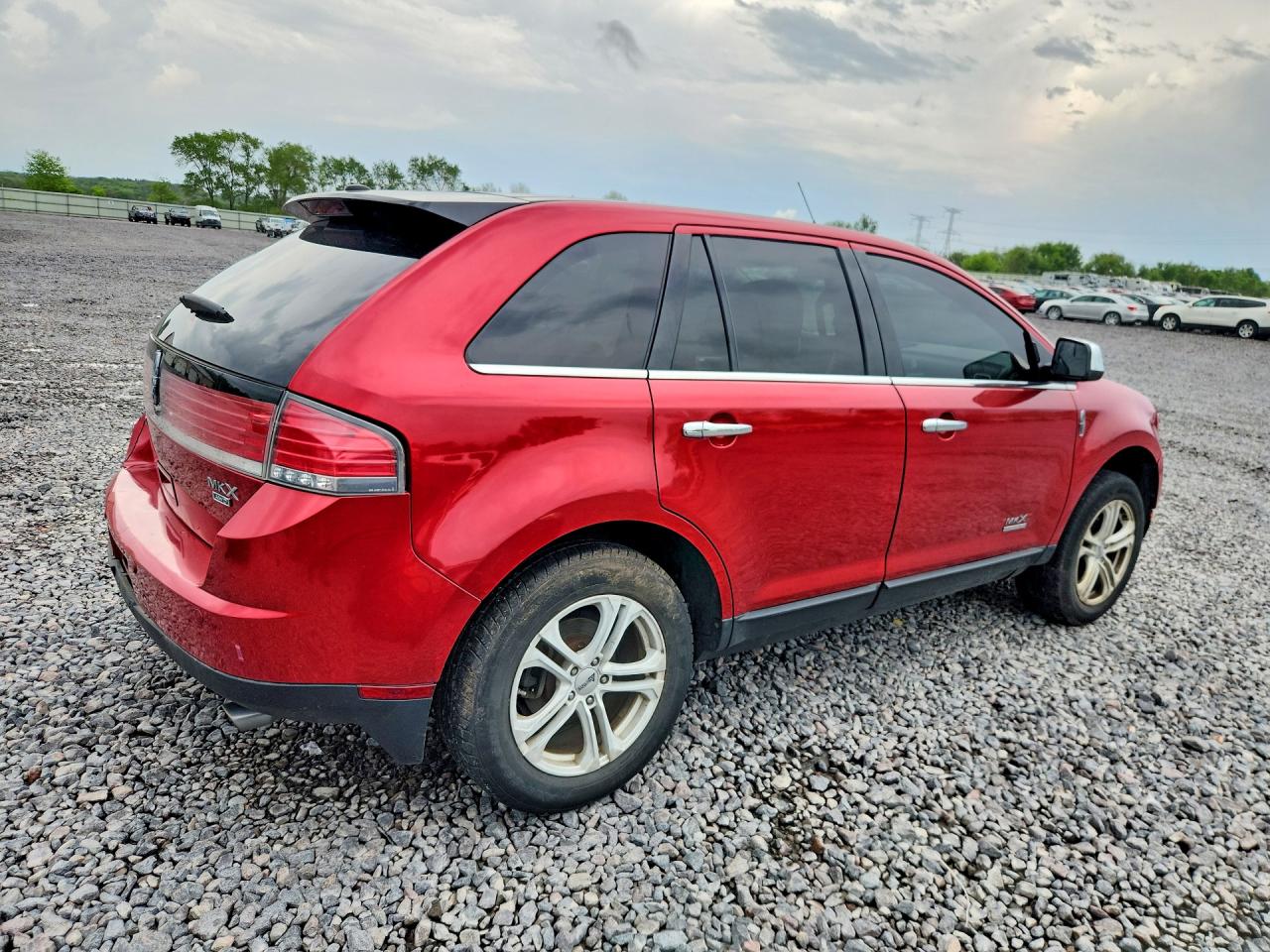 2010 Lincoln Mkx Red vin: 2LMDJ8JC2ABJ10439
