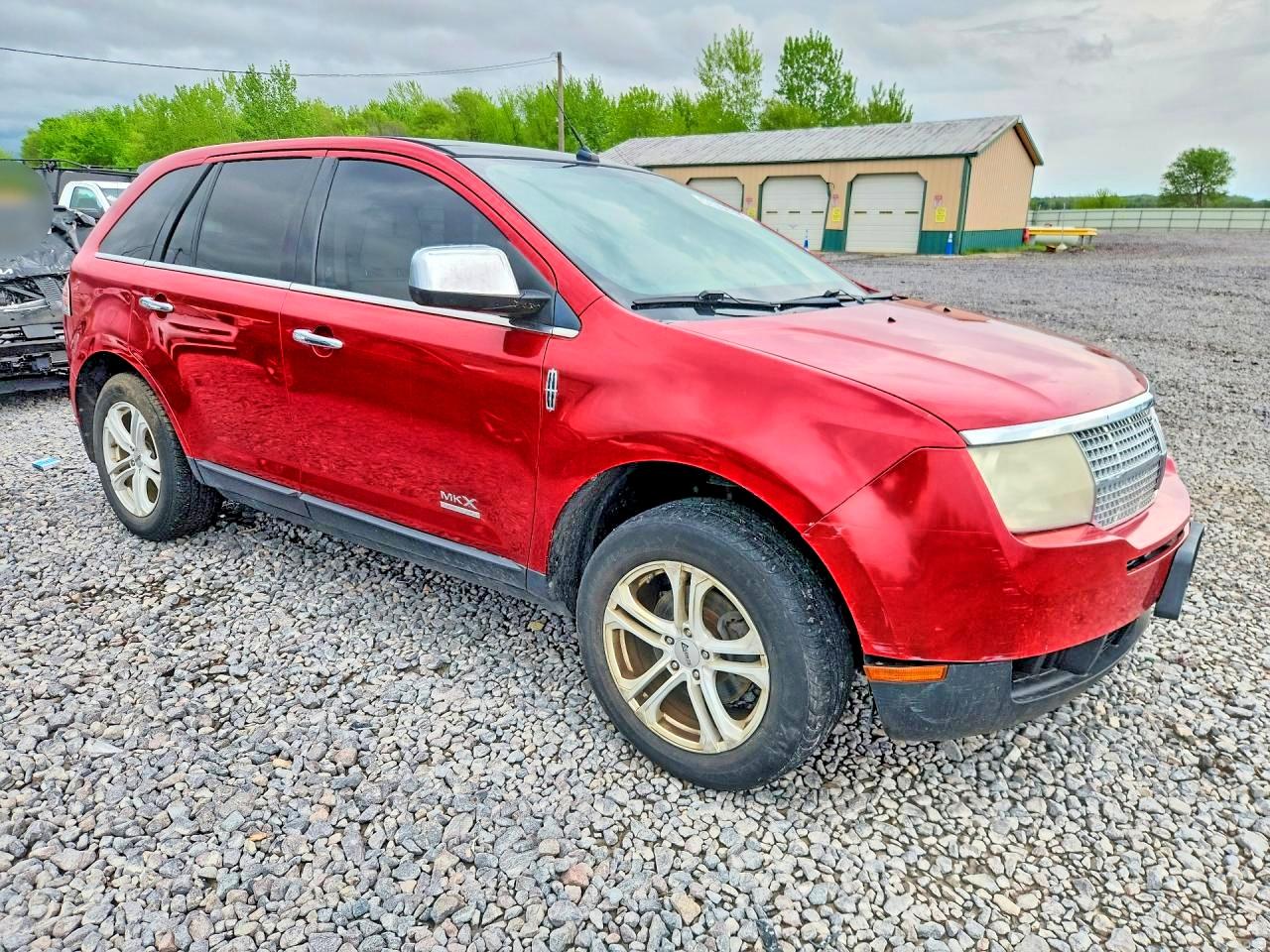 2010 Lincoln Mkx Red vin: 2LMDJ8JC2ABJ10439