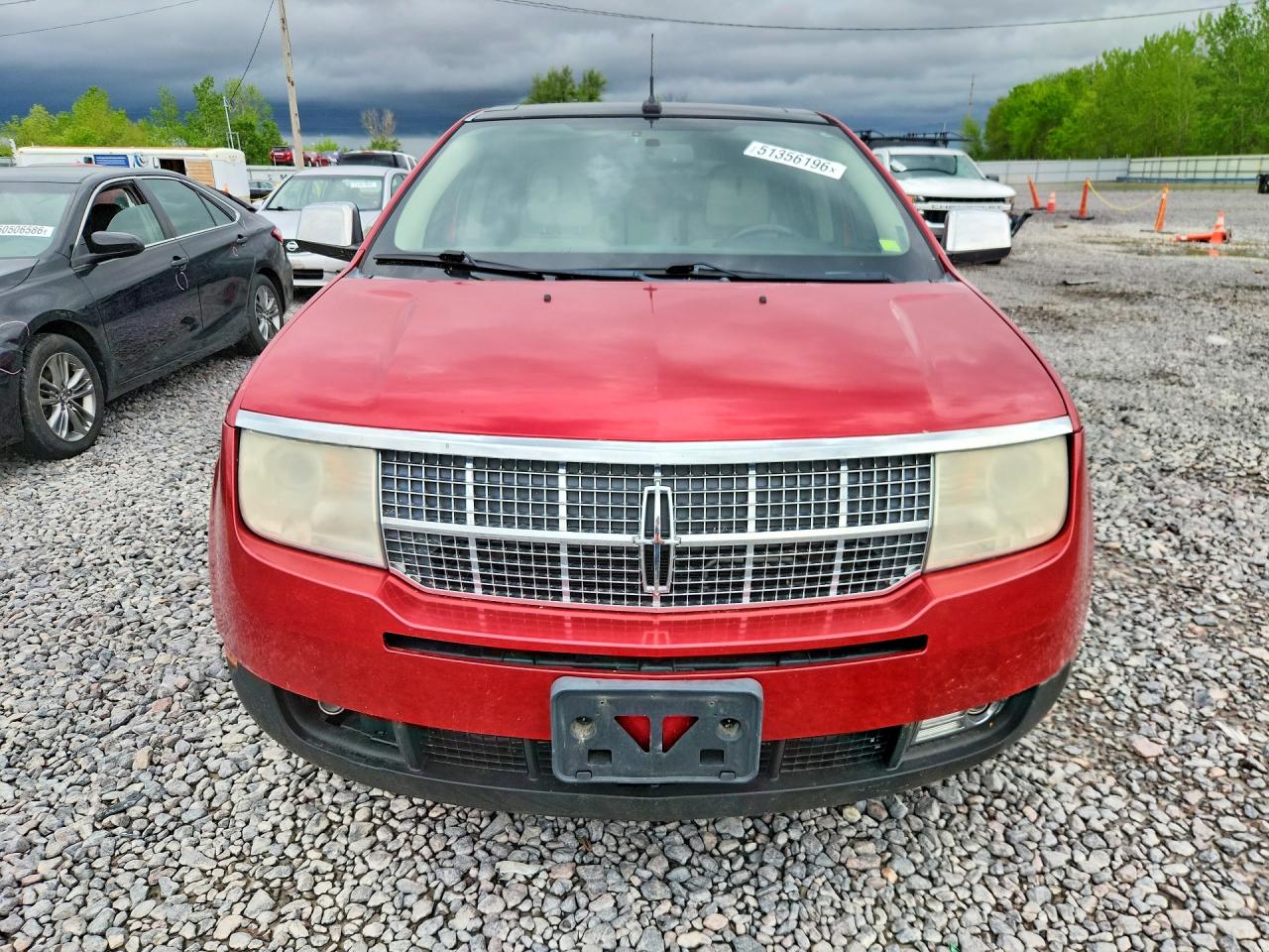 2010 Lincoln Mkx Red vin: 2LMDJ8JC2ABJ10439