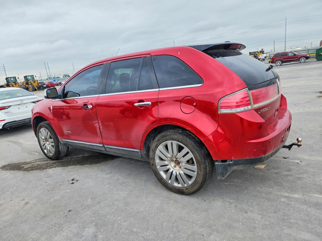 2010 Lincoln Mkx Maroon vin: 2LMDJ8JC2ABJ21179