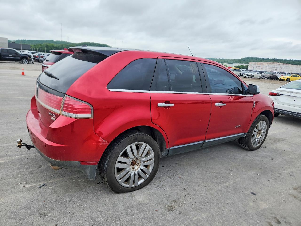 2010 Lincoln Mkx Maroon vin: 2LMDJ8JC2ABJ21179