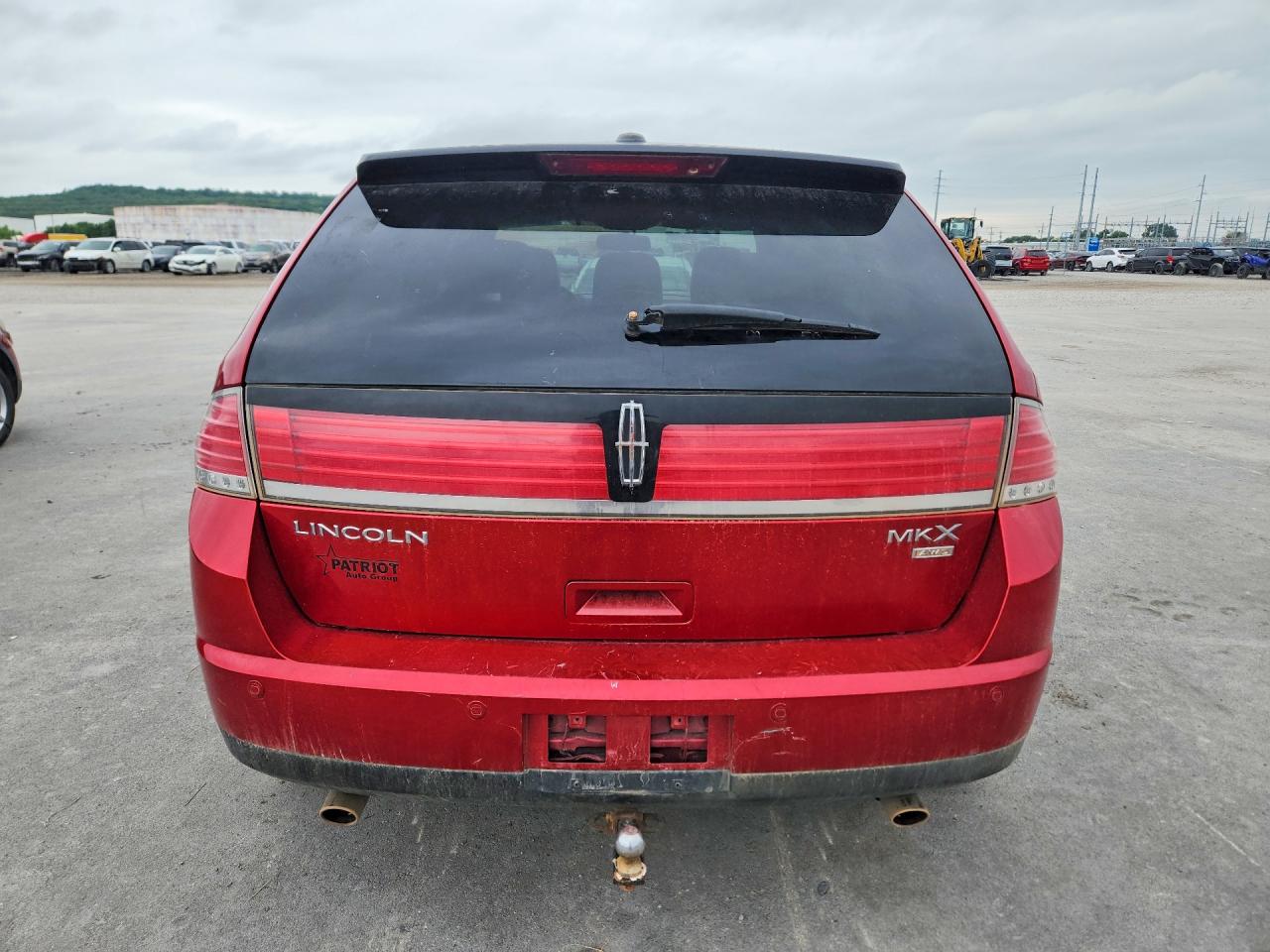 2010 Lincoln Mkx Maroon vin: 2LMDJ8JC2ABJ21179