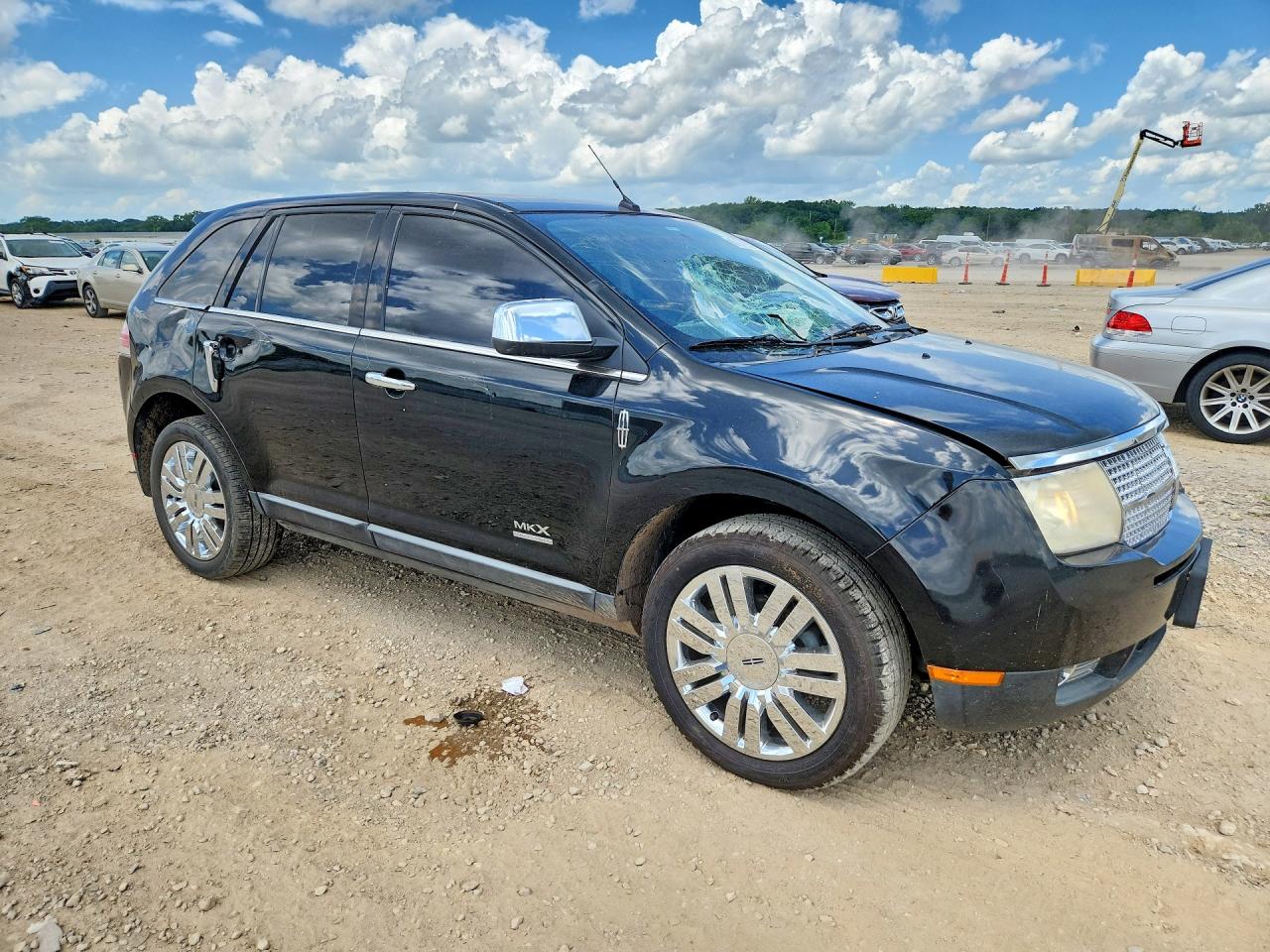 2010 Lincoln Mkx Black vin: 2LMDJ8JC2ABJ28469