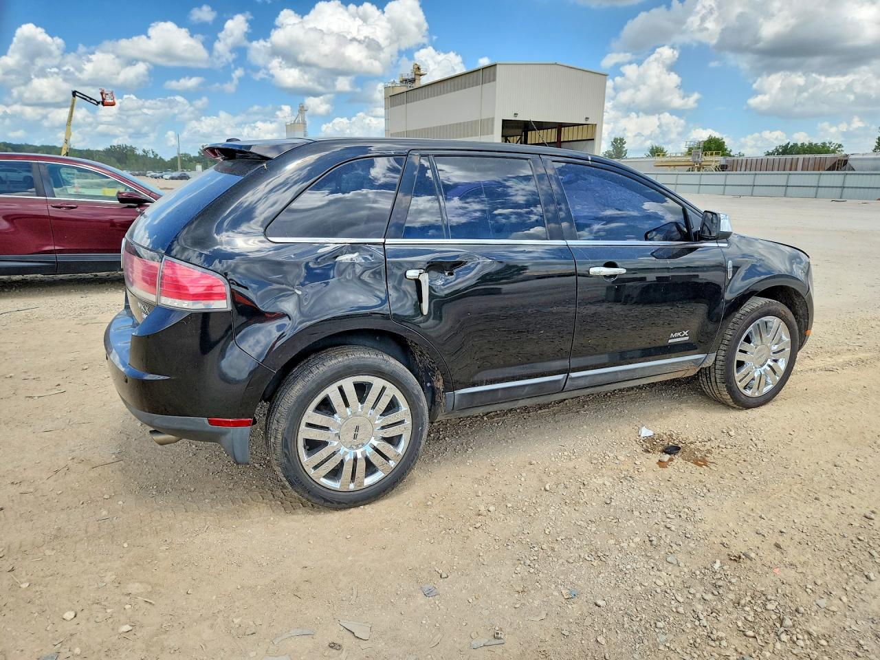 2010 Lincoln Mkx Black vin: 2LMDJ8JC2ABJ28469