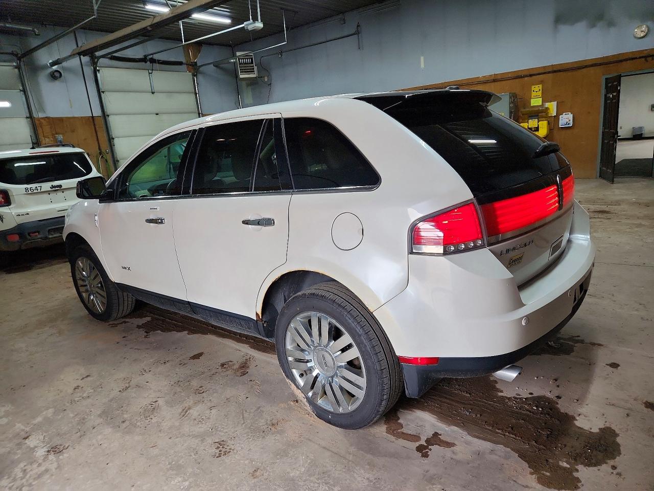 2010 Lincoln Mkx White vin: 2LMDJ8JC3ABJ13513