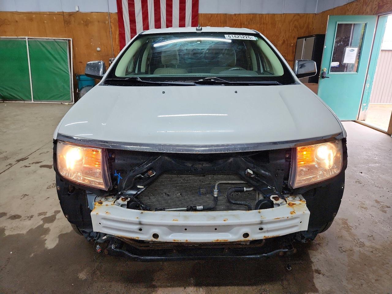 2010 Lincoln Mkx White vin: 2LMDJ8JC3ABJ13513