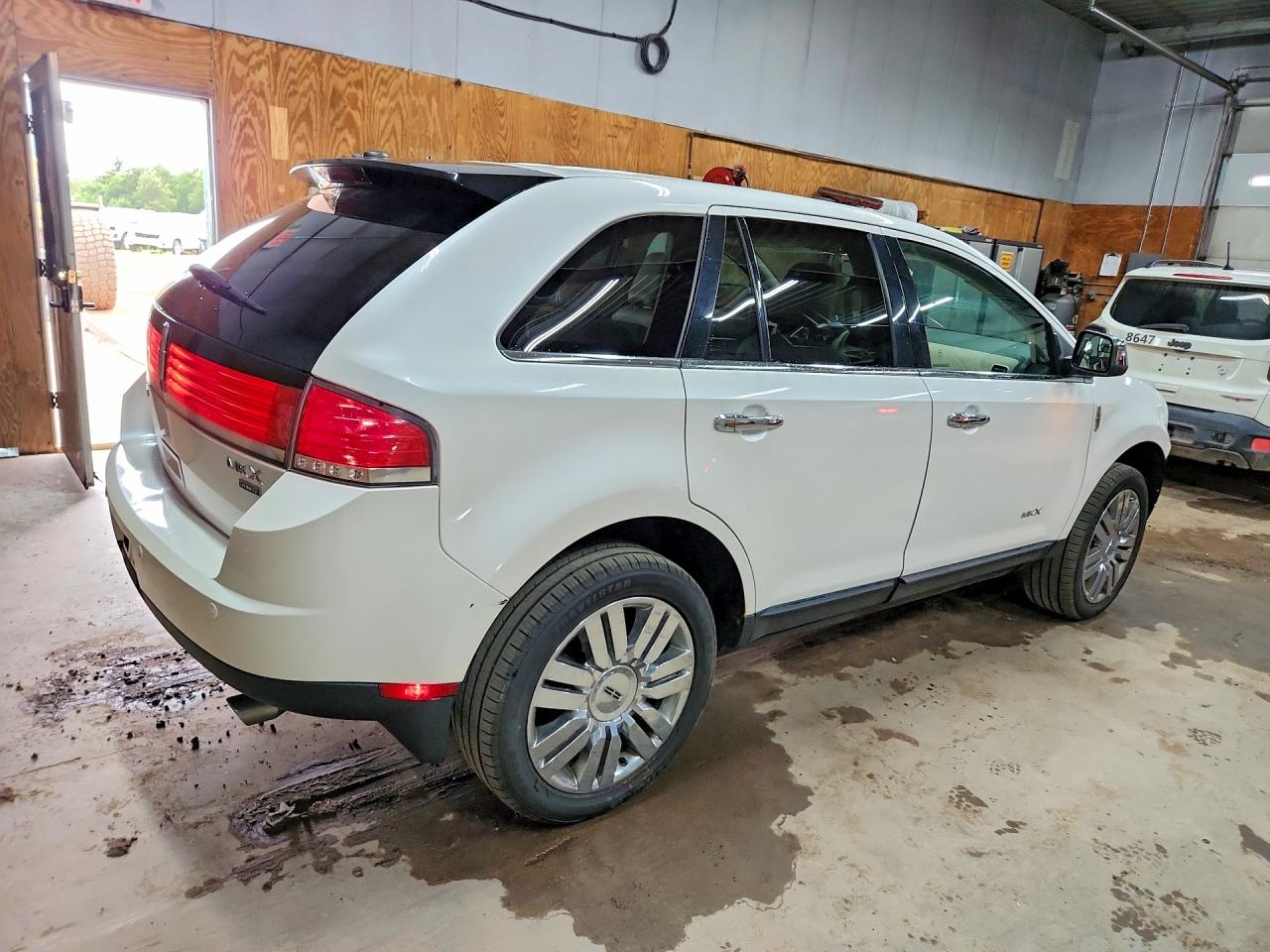 2010 Lincoln Mkx White vin: 2LMDJ8JC3ABJ13513