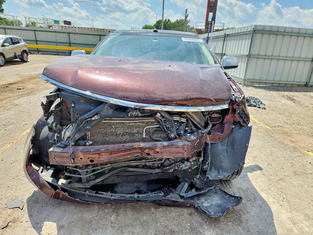 2010 Lincoln Mkx Maroon vin: 2LMDJ8JC3AFJ13754
